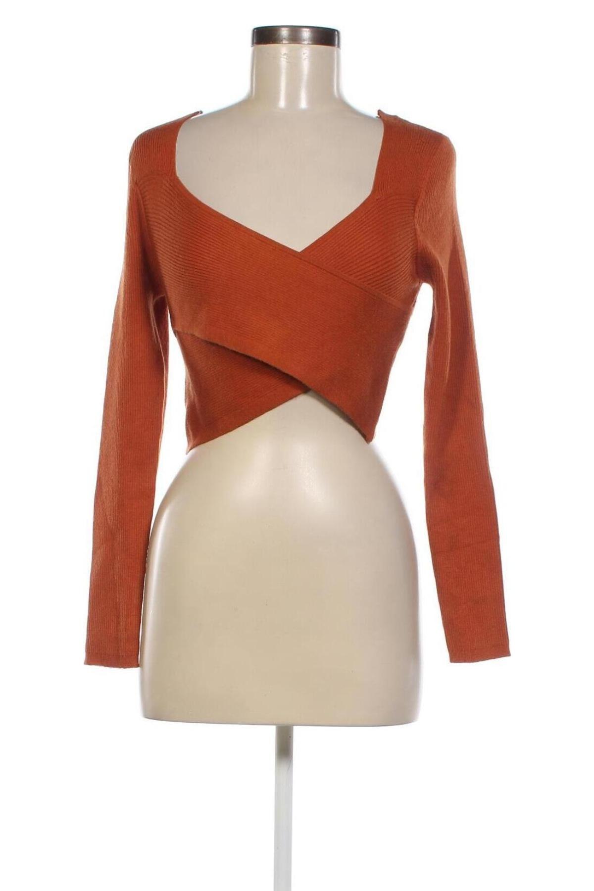 Γυναικείο πουλόβερ Undiz, Μέγεθος L, Χρώμα Πορτοκαλί, Τιμή 8,52 €