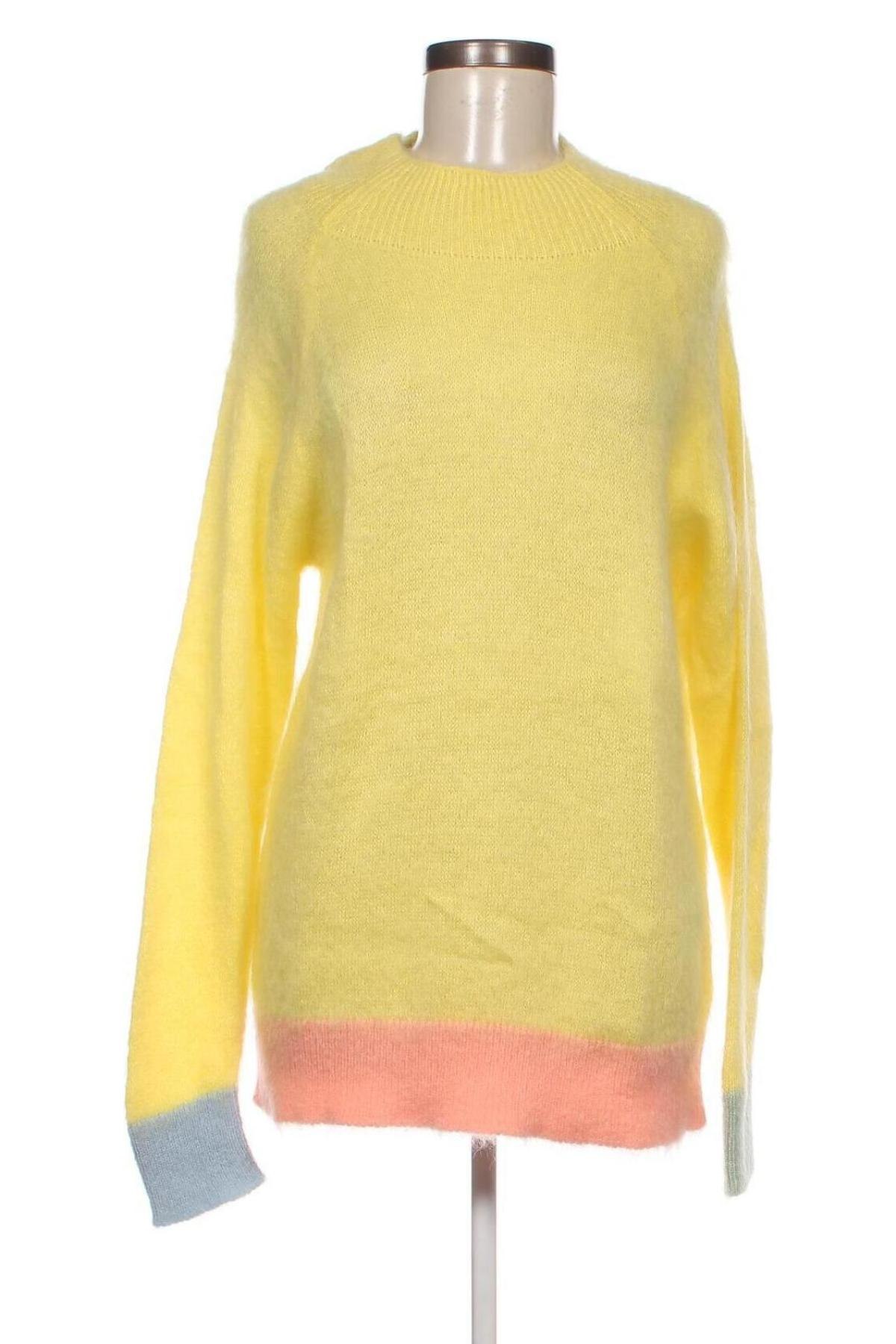 Γυναικείο πουλόβερ United Colors Of Benetton, Μέγεθος M, Χρώμα Κίτρινο, Τιμή 44,85 €