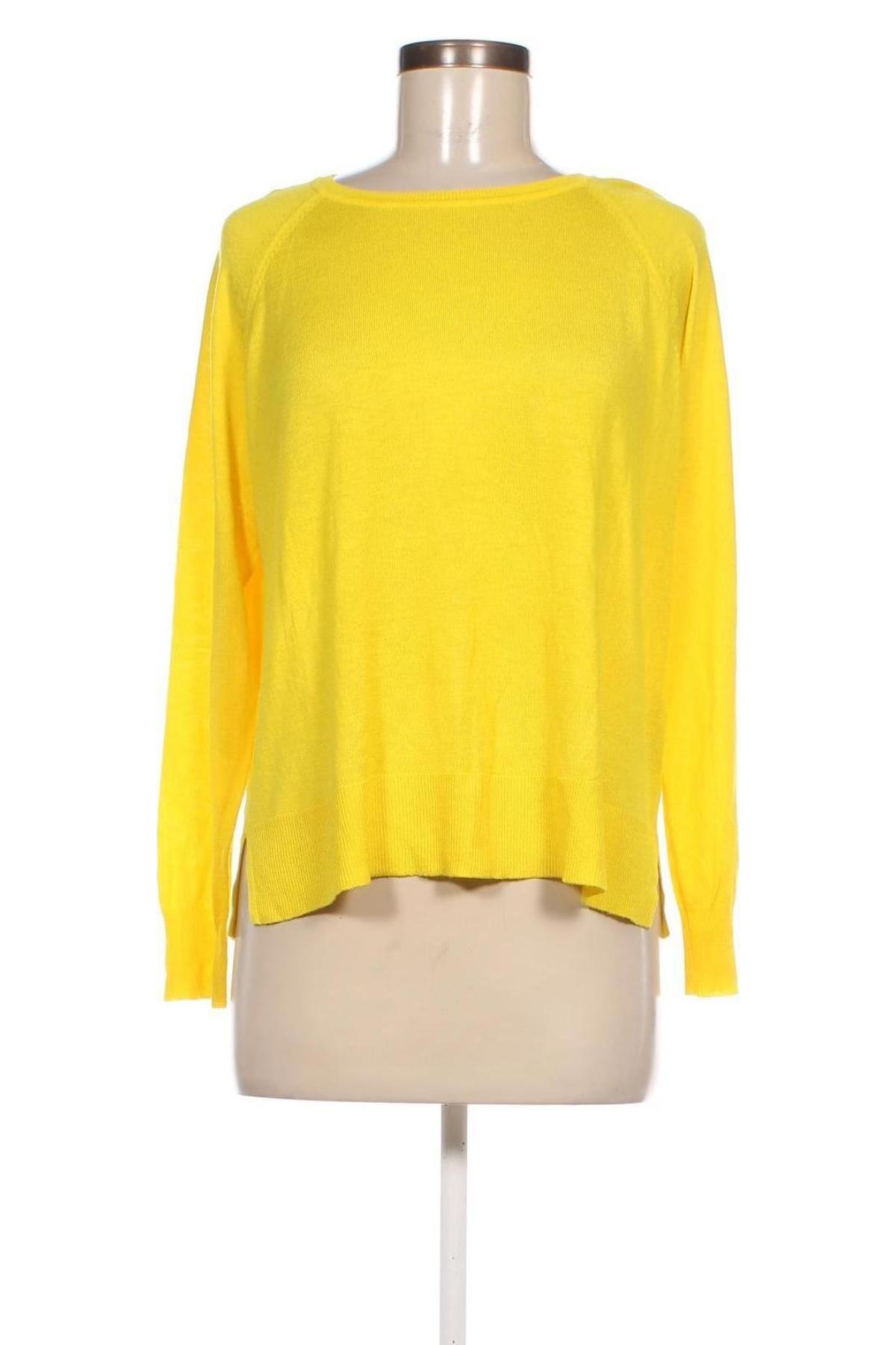 Γυναικείο πουλόβερ Zara Knitwear, Μέγεθος M, Χρώμα Κίτρινο, Τιμή 12,37 €