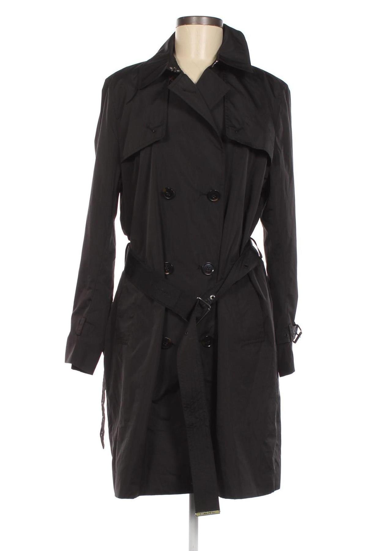 Damen Trench Coat Calvin Klein Jeans, Größe M, Farbe Schwarz, Preis € 88,24