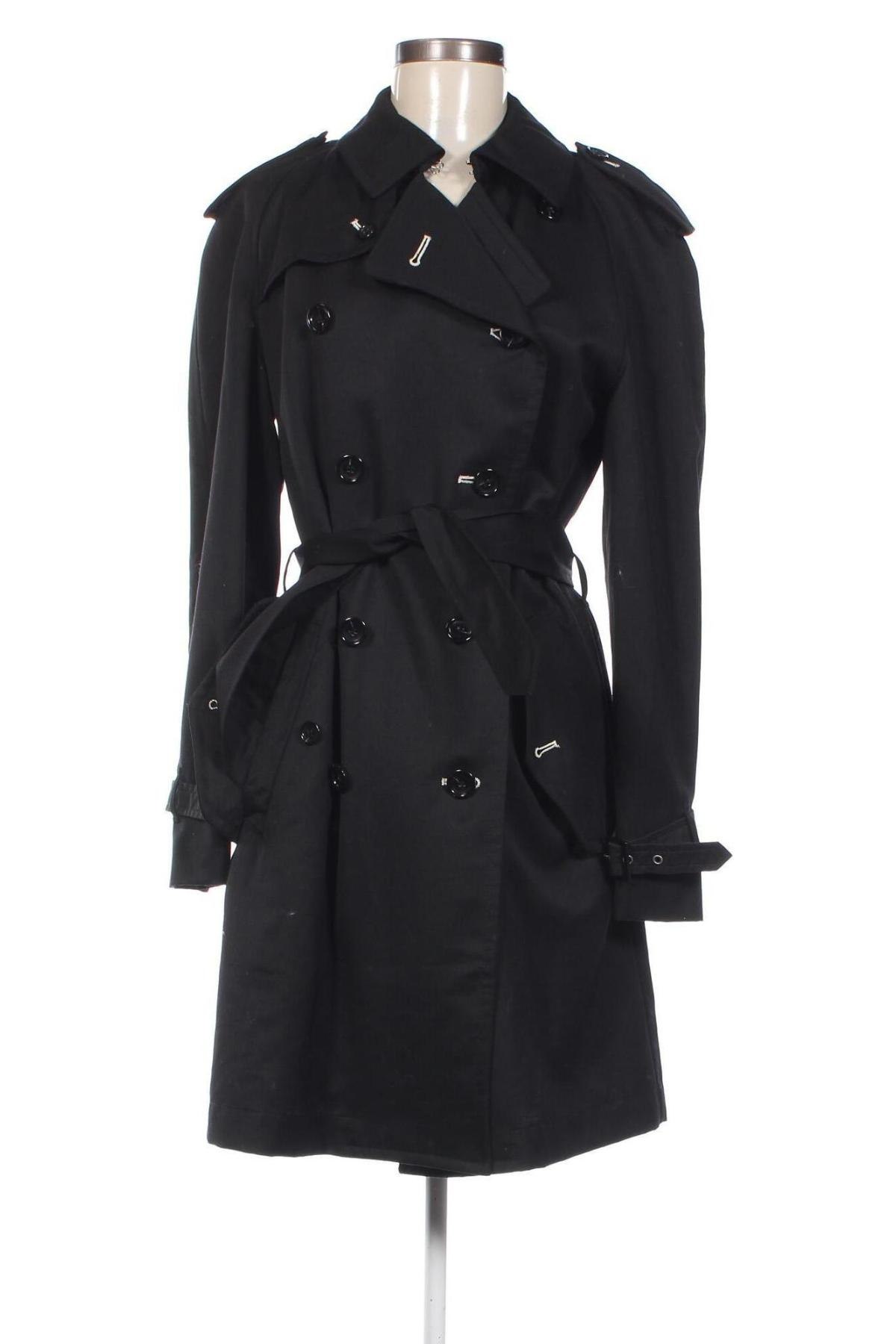 Дамски шлифер H&M COMME DES GARCONS, Размер XL, Цвят Черен, Цена 117,74 лв.