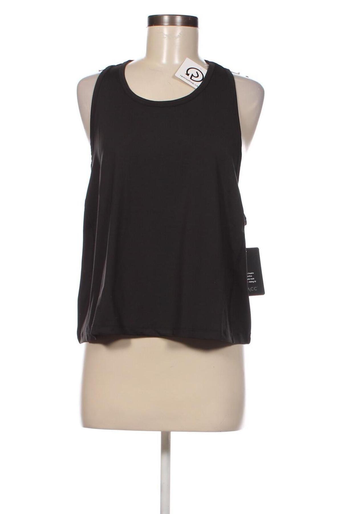 Damski sportowy top Blacc, Rozmiar XL, Kolor Czarny, Cena 63,97 zł