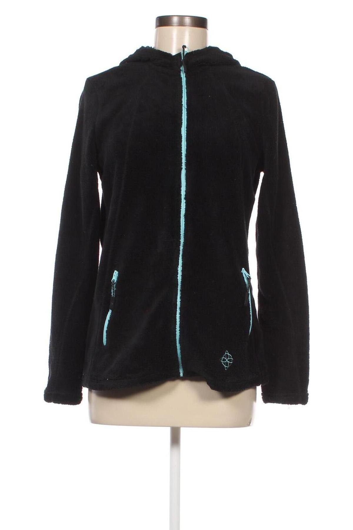 Damen Sweatshirt Crivit, Größe M, Farbe Schwarz, Preis 20,18 €