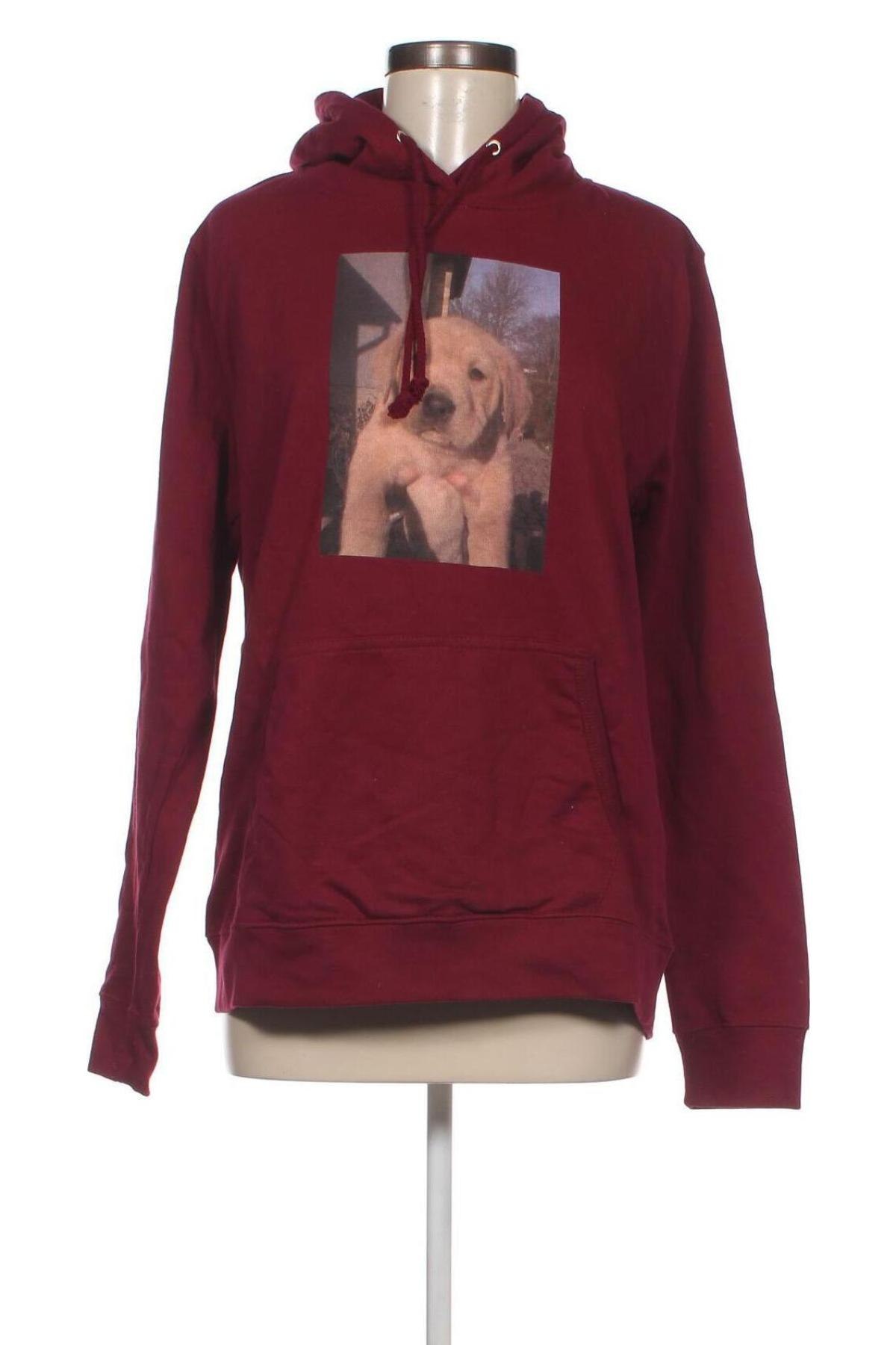 Damen Sweatshirt Just hoods, Größe L, Farbe Rot, Preis 8,68 €