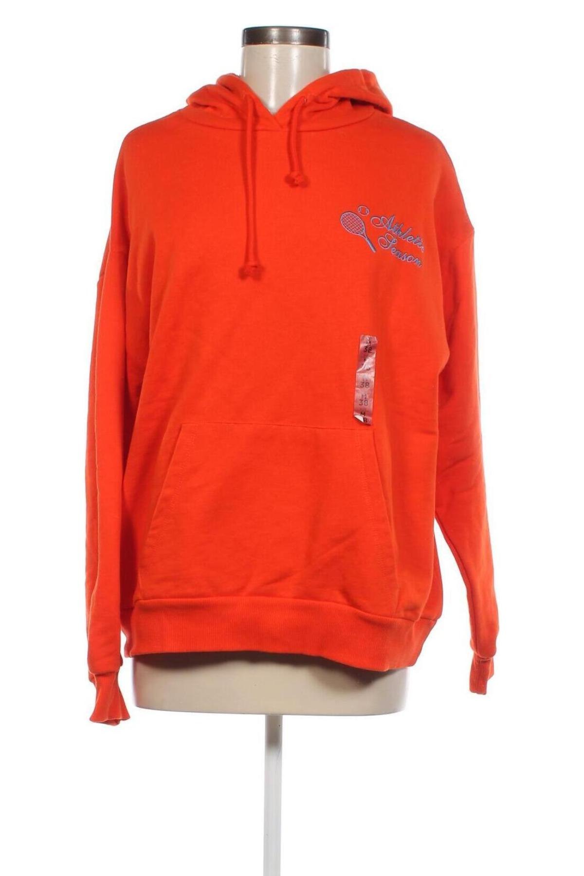 Damen Sweatshirt Pull&Bear, Größe M, Farbe Orange, Preis 15,41 €