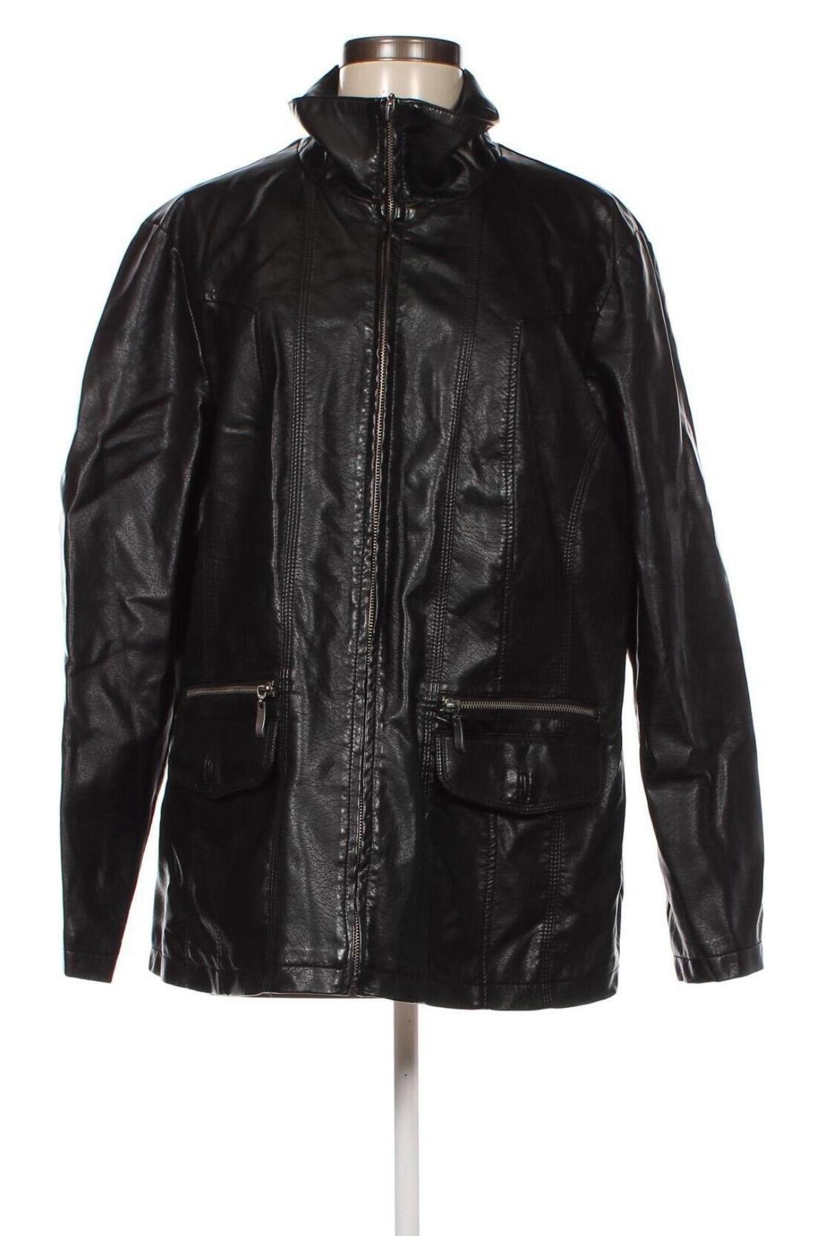 Dámska kožená bunda  Ambria, Veľkosť XL, Farba Čierna, Cena  6,67 €