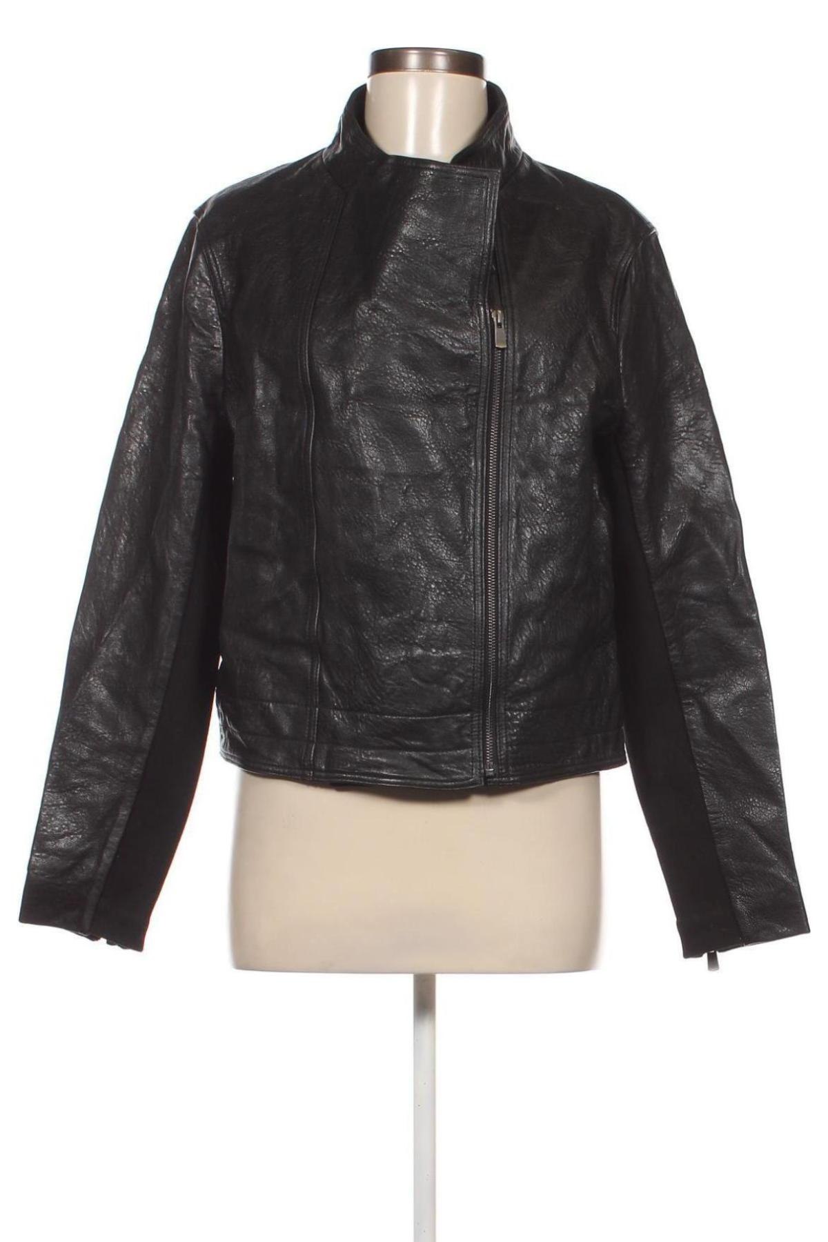 Dámska kožená bunda  ELK, Veľkosť L, Farba Čierna, Cena  77,60 €