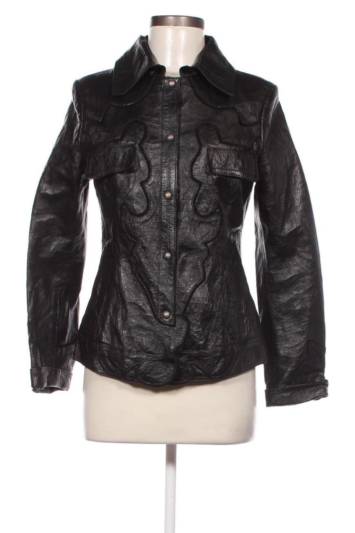 Dámska kožená bunda  Louis Armand, Veľkosť M, Farba Čierna, Cena  83,28 €
