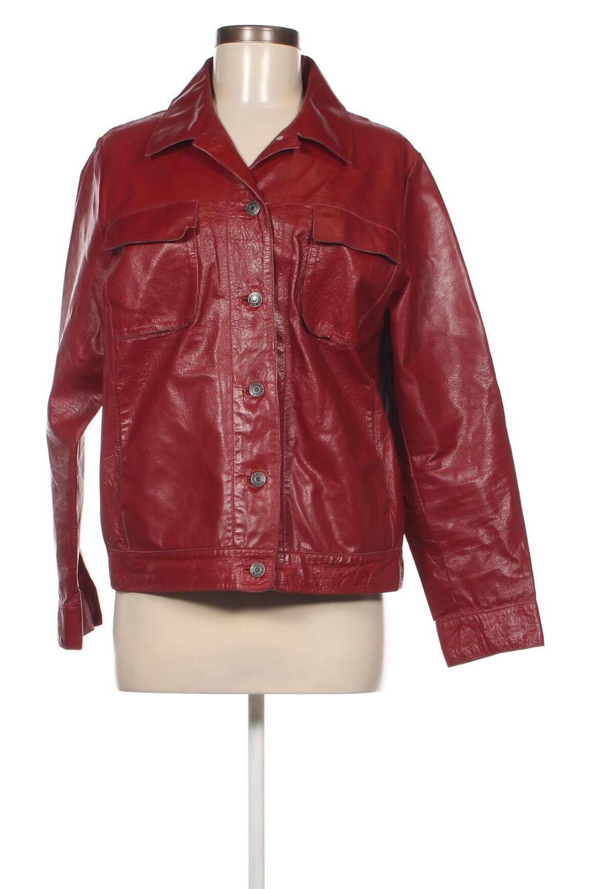 Damen Lederjacke Marc O'Polo, Größe XL, Farbe Rot, Preis € 88,41