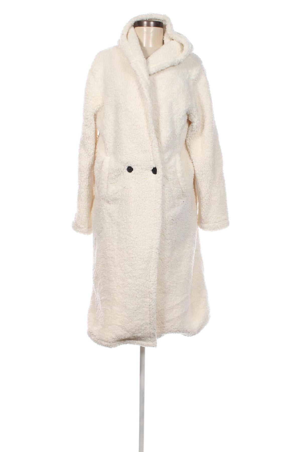 Дамско палто, Размер S, Цвят Екрю, Цена 57,78 лв.