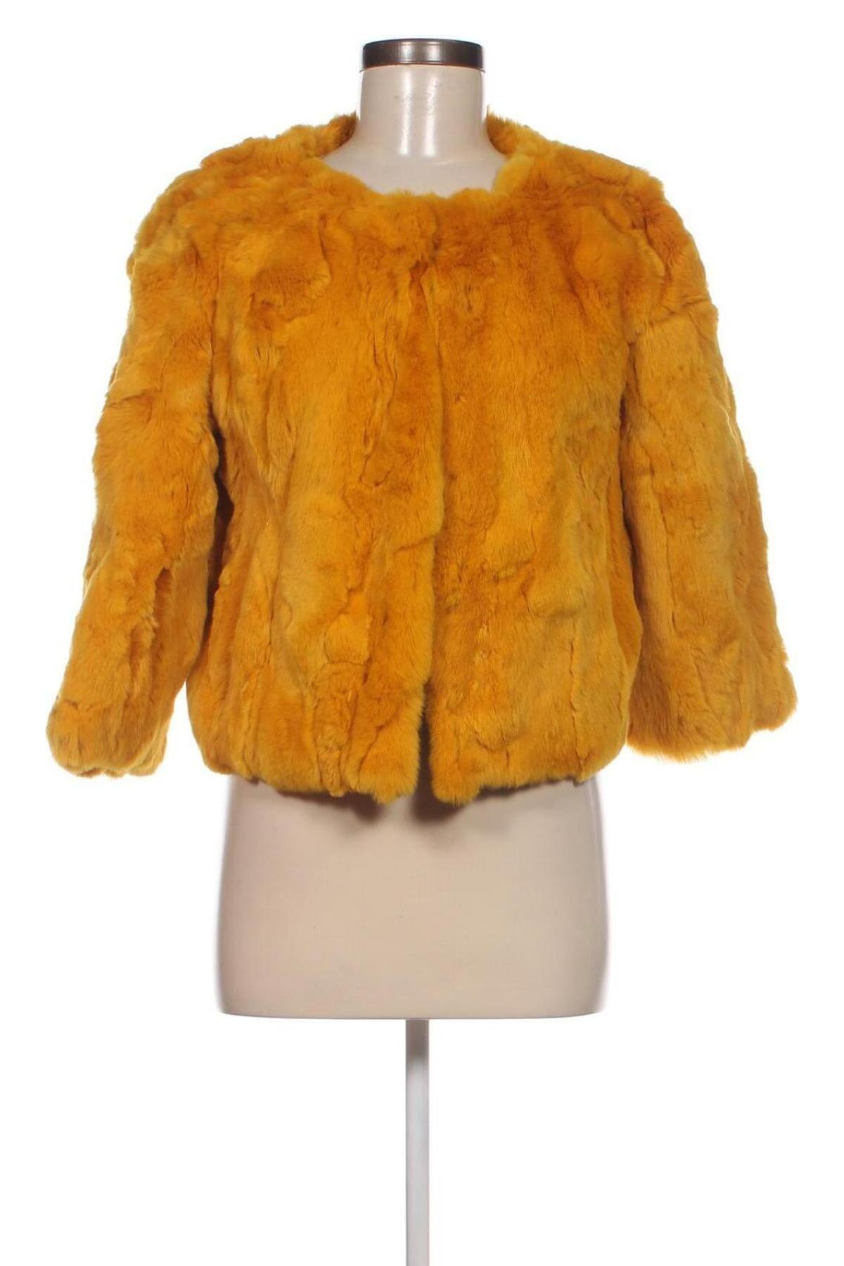 Γυναικείο παλτό, Μέγεθος M, Χρώμα Κίτρινο, Τιμή 20,59 €