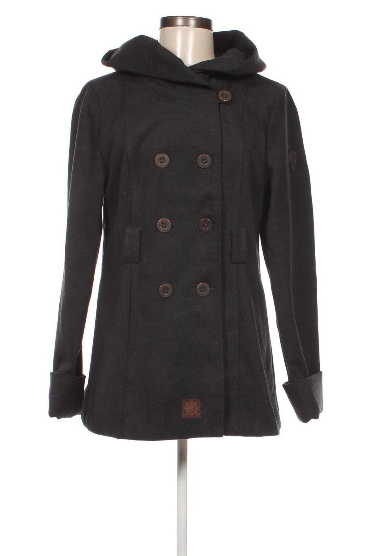 Palton de femei Aiki, Mărime M, Culoare Gri, Preț 60,53 Lei
