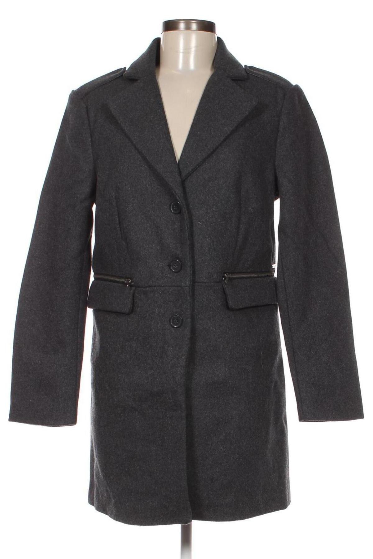 Γυναικείο παλτό Bruno Banani, Μέγεθος M, Χρώμα Γκρί, Τιμή 22,27 €