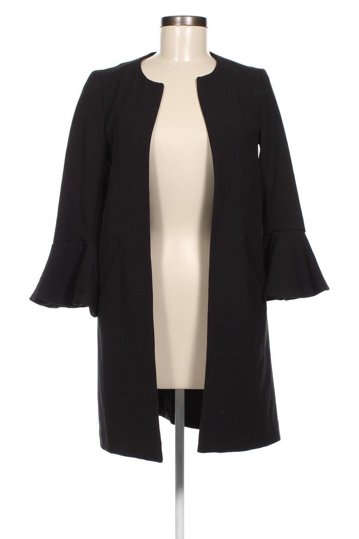 Dámsky kabát  H&M, Veľkosť XS, Farba Čierna, Cena  13,91 €