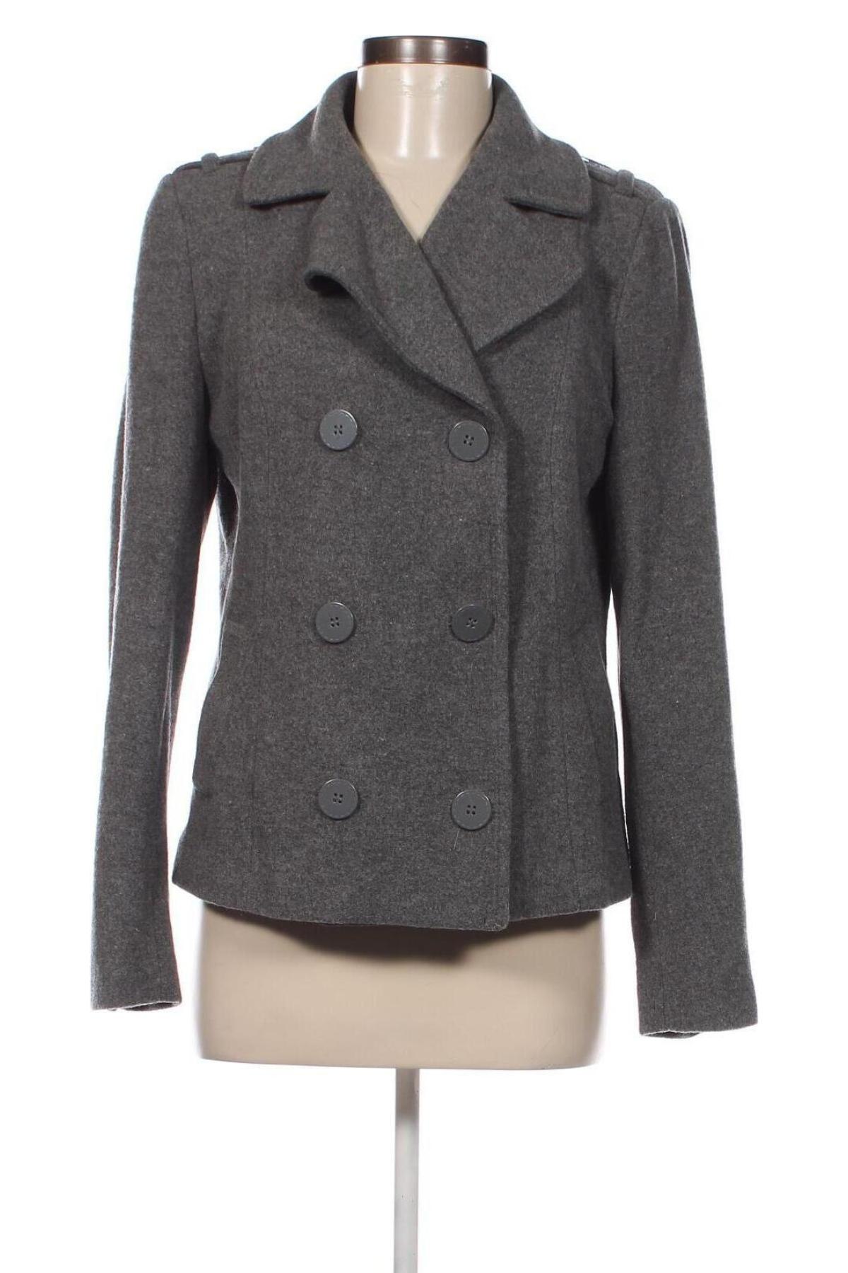 Palton de femei H&M Divided, Mărime M, Culoare Gri, Preț 52,80 Lei