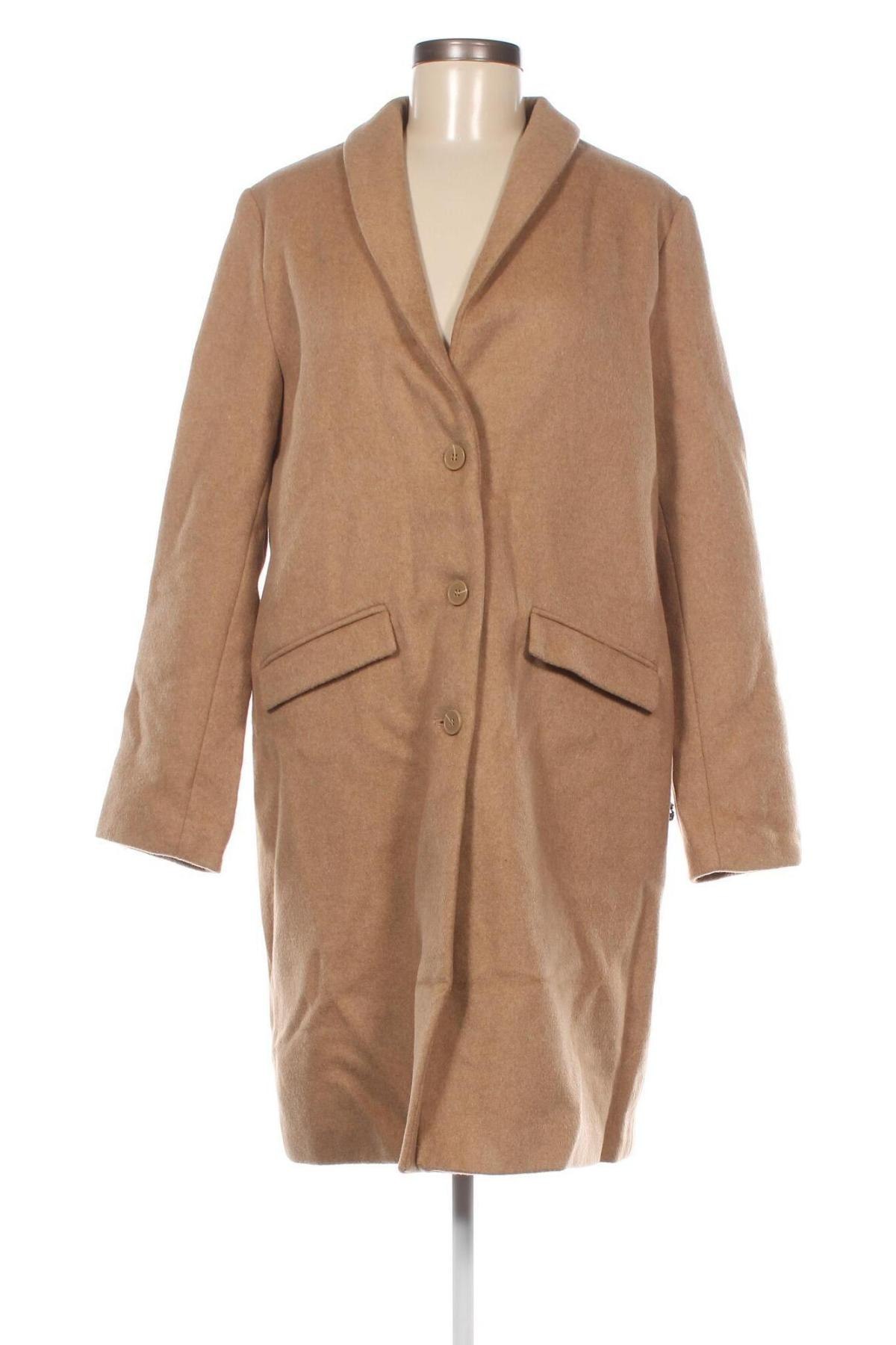 Дамско палто Karl Marc John, Размер L, Цвят Бежов, Цена 66,99 лв.