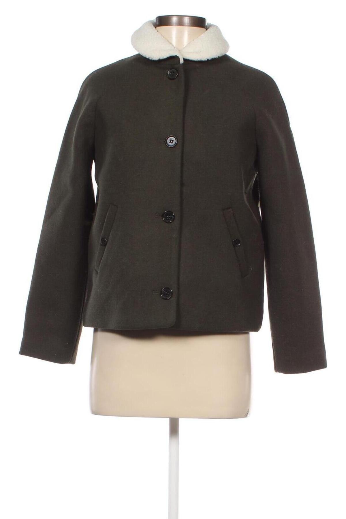 Дамско палто Karl Marc John, Размер XS, Цвят Зелен, Цена 219,00 лв.