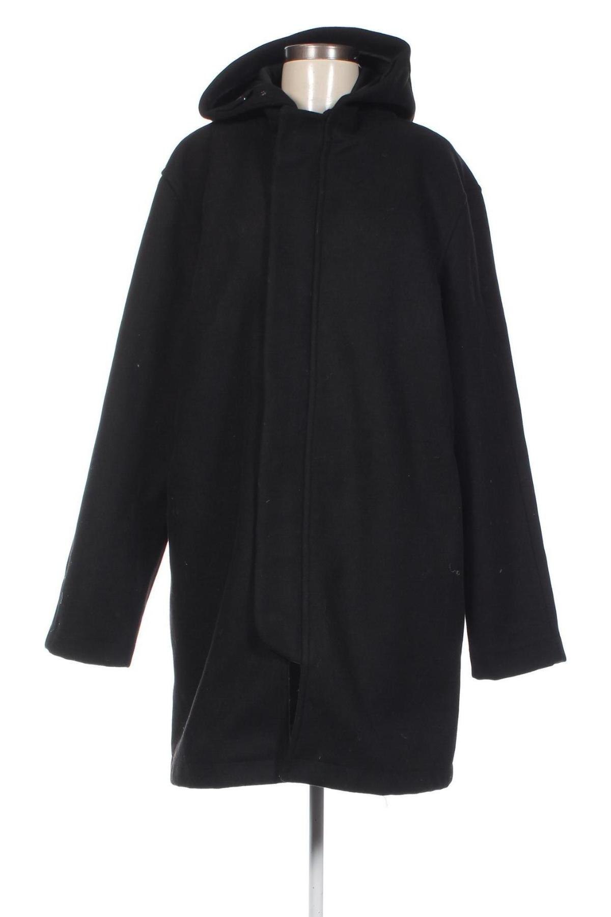 Дамско палто Kiomi, Размер L, Цвят Черен, Цена 69,81 лв.