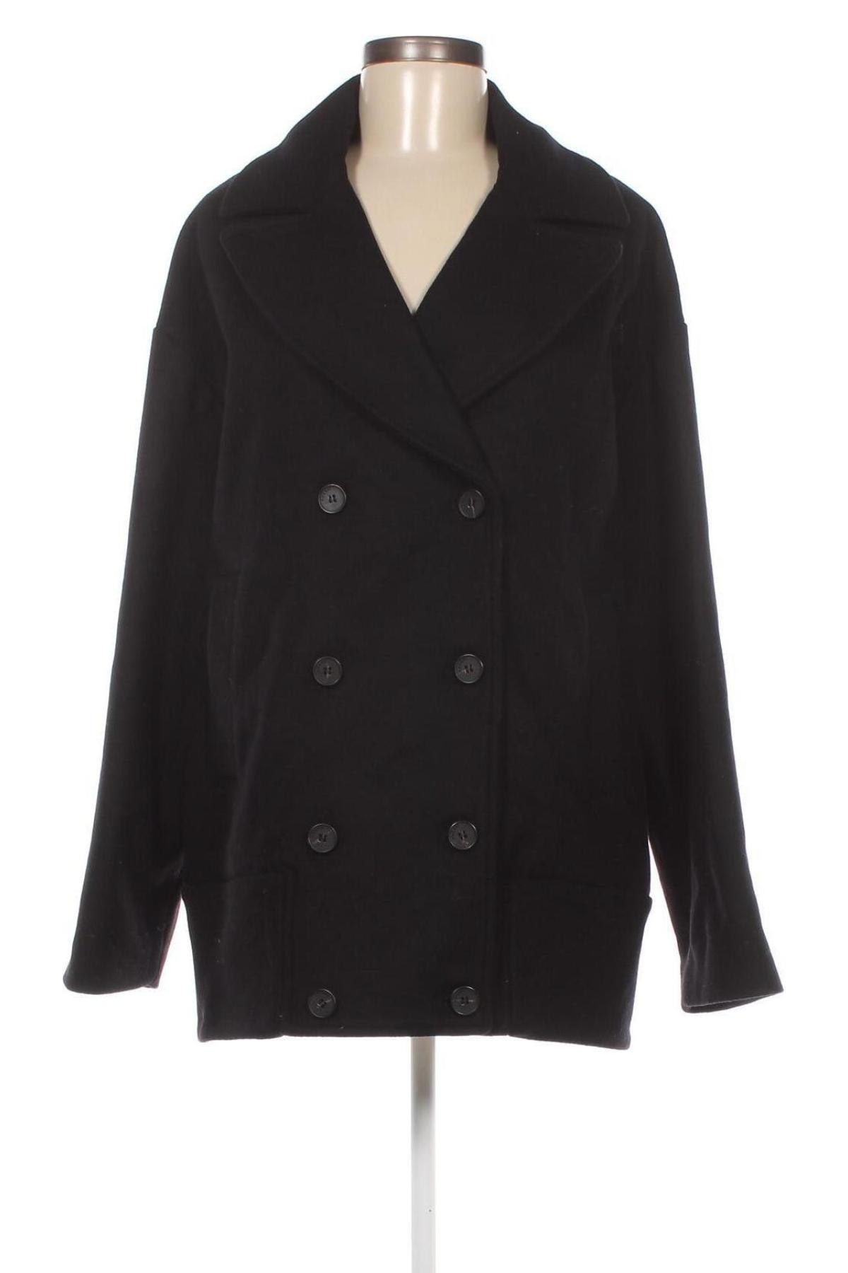 Дамско палто Kookai, Размер M, Цвят Черен, Цена 124,48 лв.