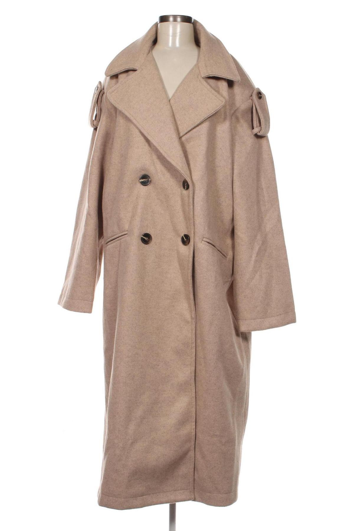 Damenmantel Nasty Gal, Größe XL, Farbe Beige, Preis € 22,81