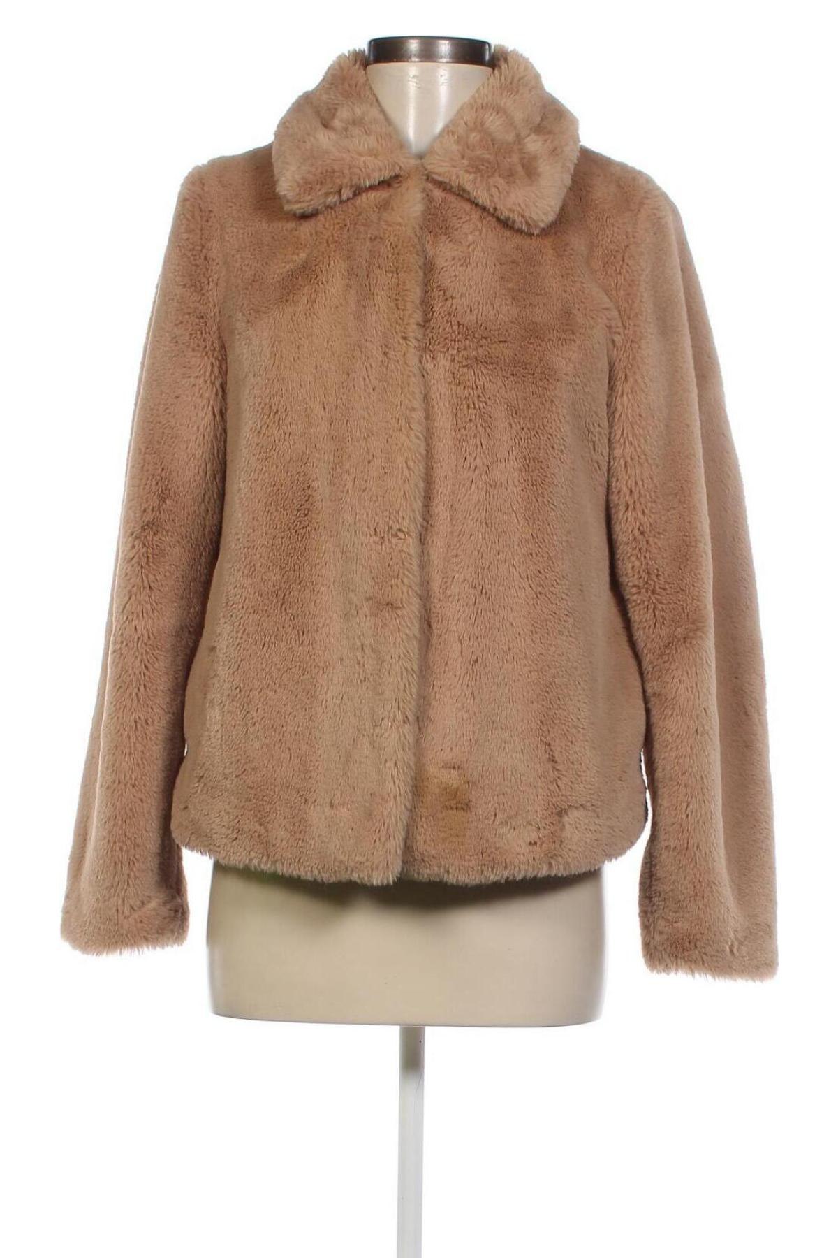 Дамско палто New Look, Размер M, Цвят Бежов, Цена 66,86 лв.