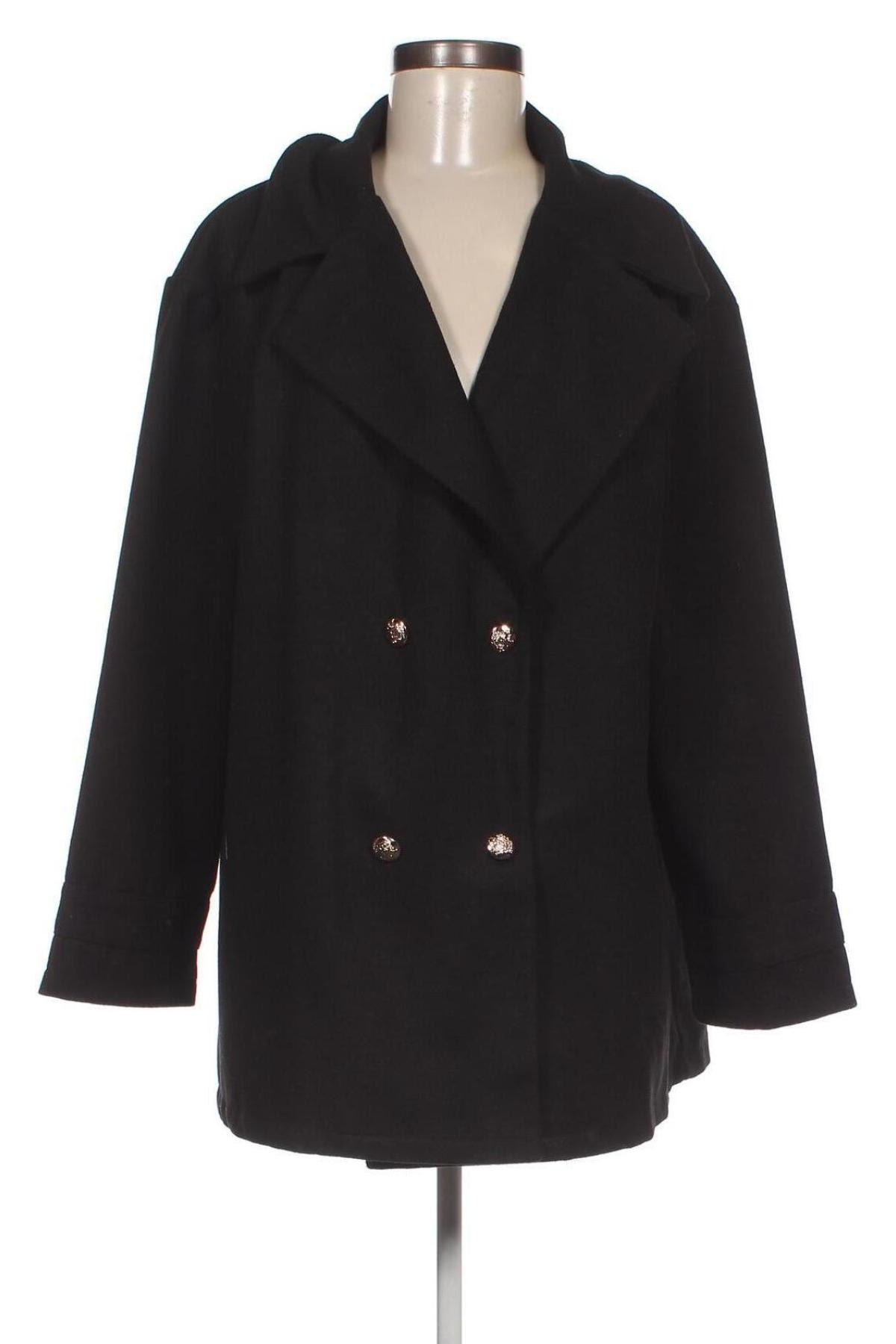 Palton de femei SHEIN, Mărime XL, Culoare Negru, Preț 49,13 Lei