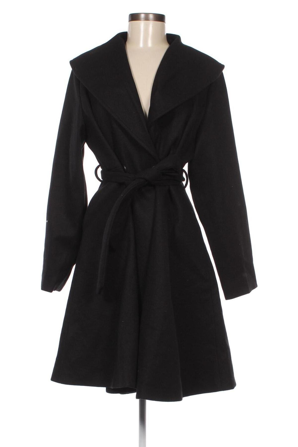 Palton de femei SHEIN, Mărime XL, Culoare Negru, Preț 105,59 Lei