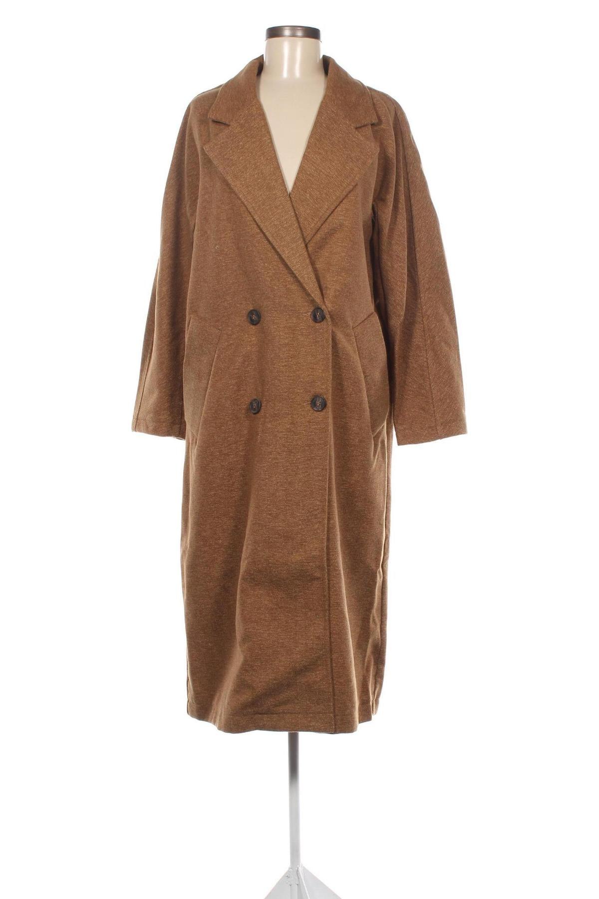 Γυναικείο παλτό The Korner, Μέγεθος M, Χρώμα Καφέ, Τιμή 17,58 €