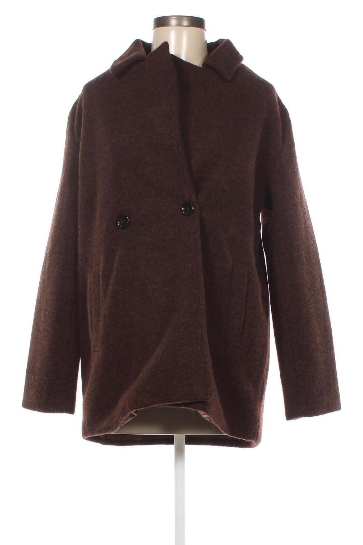 Palton de femei Trendyol, Mărime M, Culoare Maro, Preț 128,03 Lei