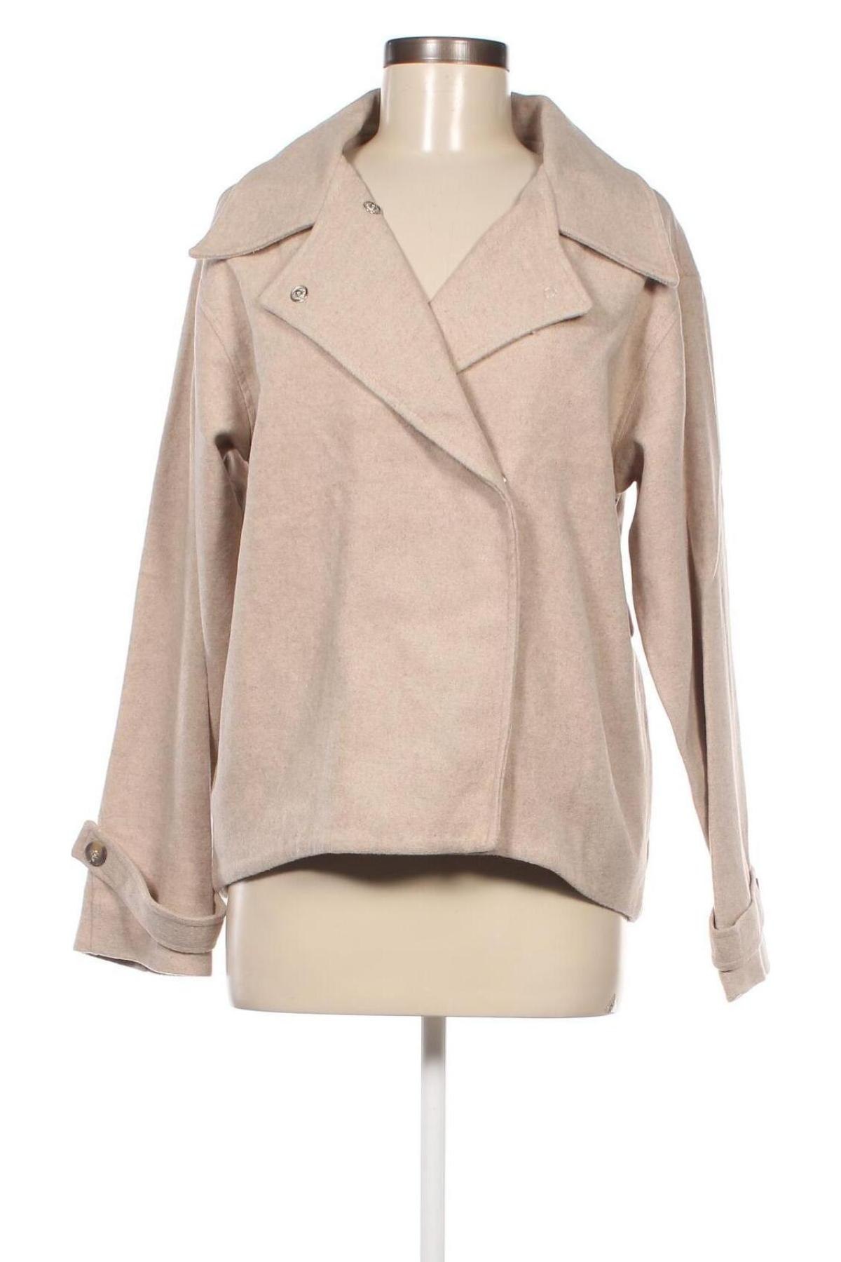 Γυναικείο παλτό Trendyol, Μέγεθος M, Χρώμα  Μπέζ, Τιμή 53,19 €