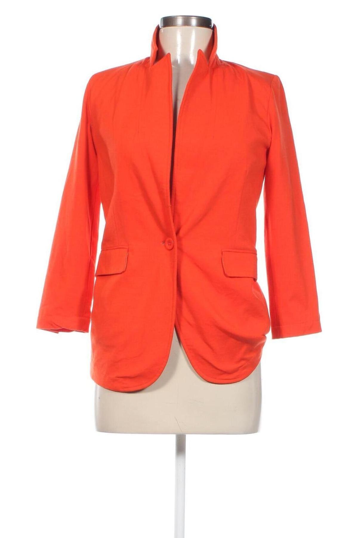 Damen Blazer Amisu, Größe S, Farbe Orange, Preis 3,99 €