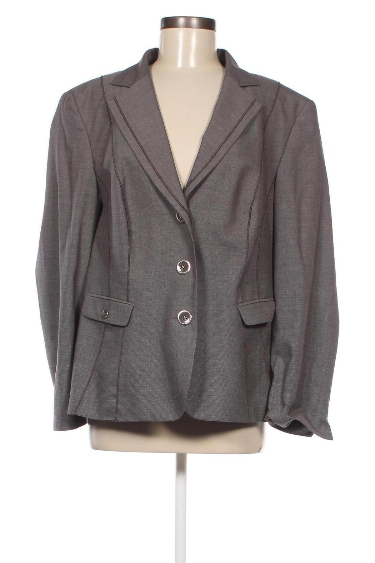 Damen Blazer Gerry Weber, Größe XL, Farbe Grau, Preis 56,37 €