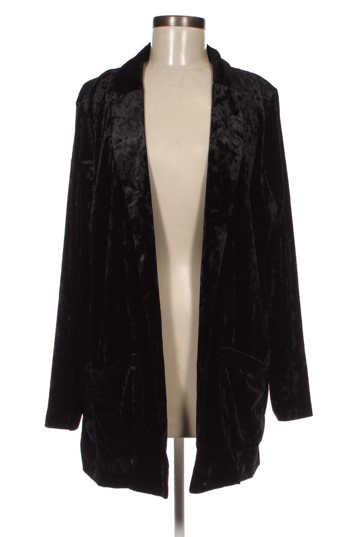 Дамско сако H&M Divided, Размер XL, Цвят Черен, Цена 10,12 лв.