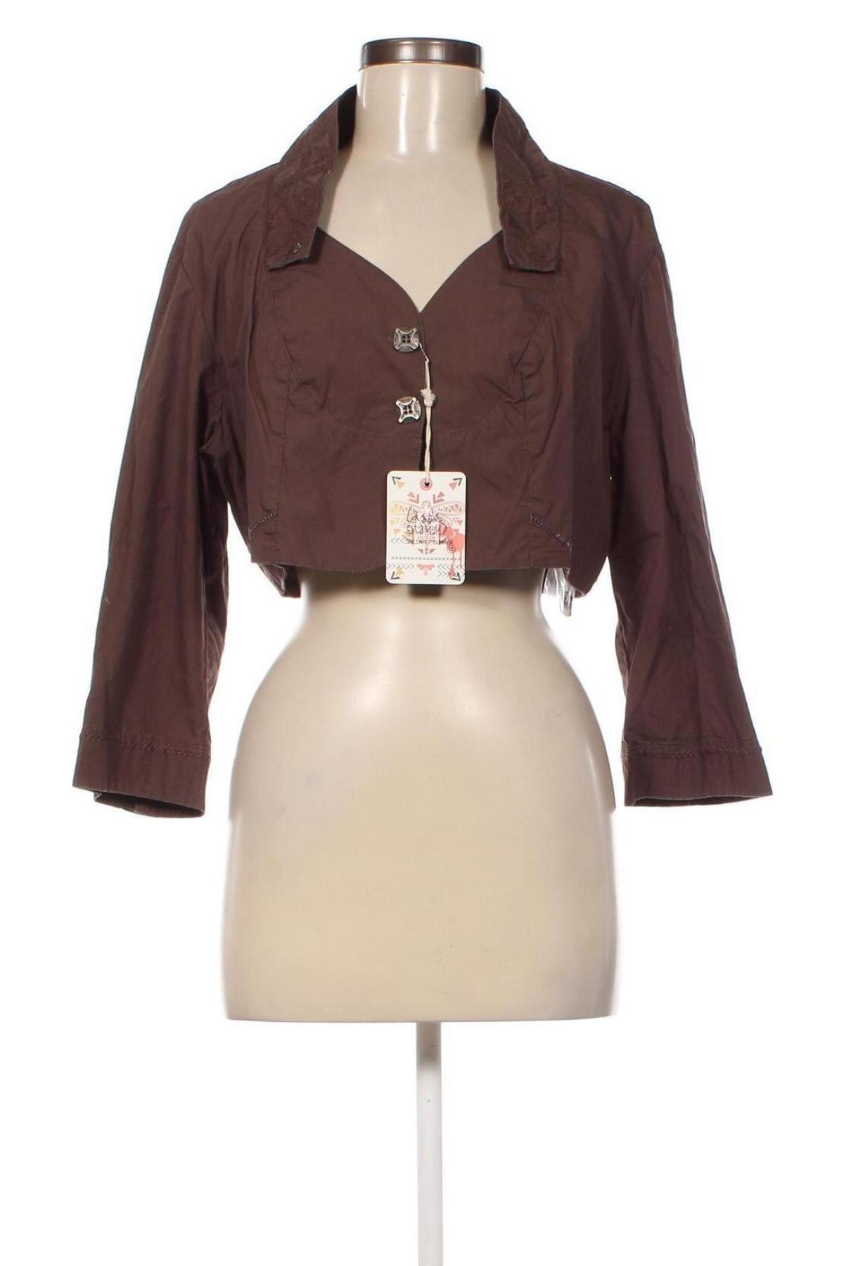 Γυναικείο σακάκι La Mode Est A Vous, Μέγεθος XL, Χρώμα Καφέ, Τιμή 36,08 €
