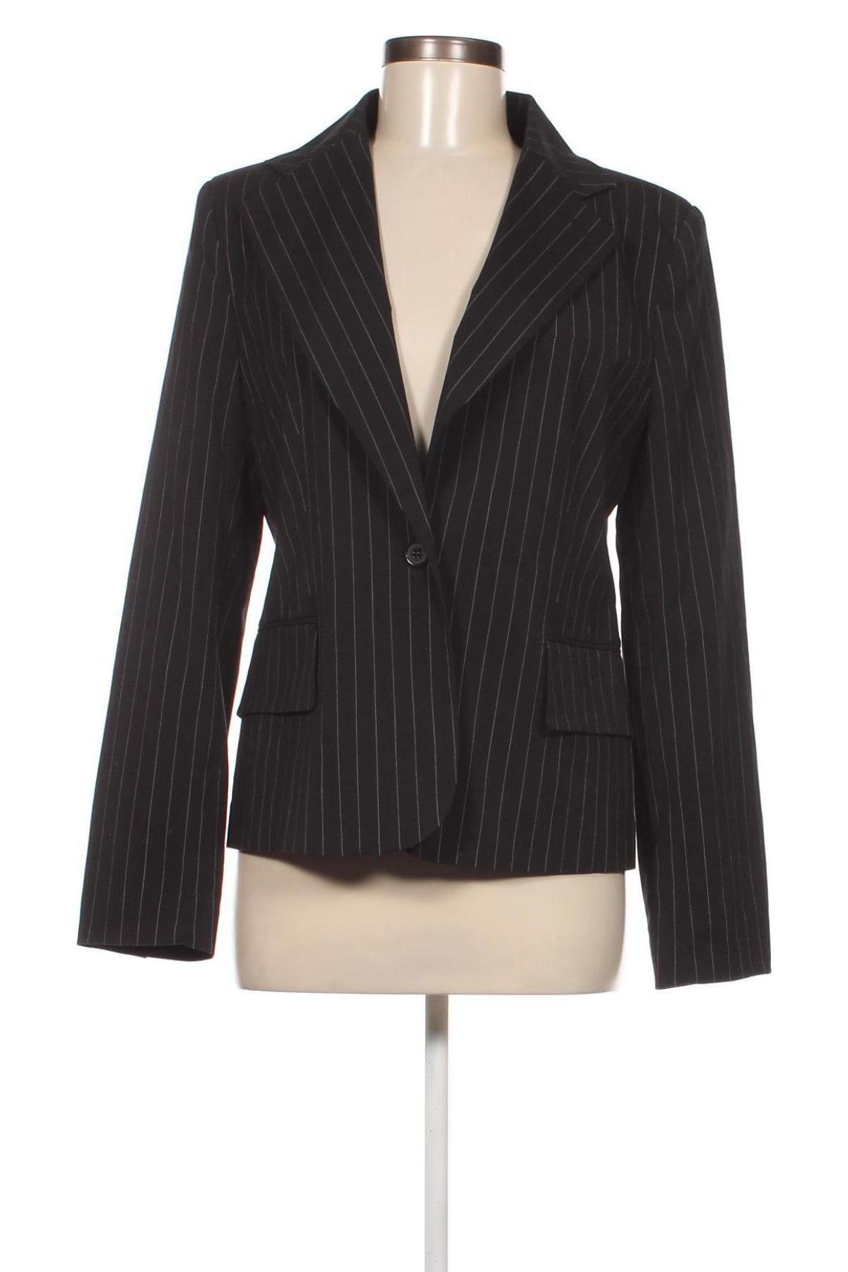 Damen Blazer Popin, Größe L, Farbe Schwarz, Preis 5,21 €