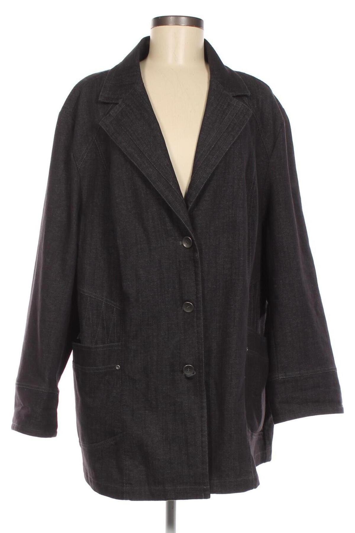 Γυναικείο σακάκι Thea, Μέγεθος 3XL, Χρώμα Γκρί, Τιμή 18,89 €