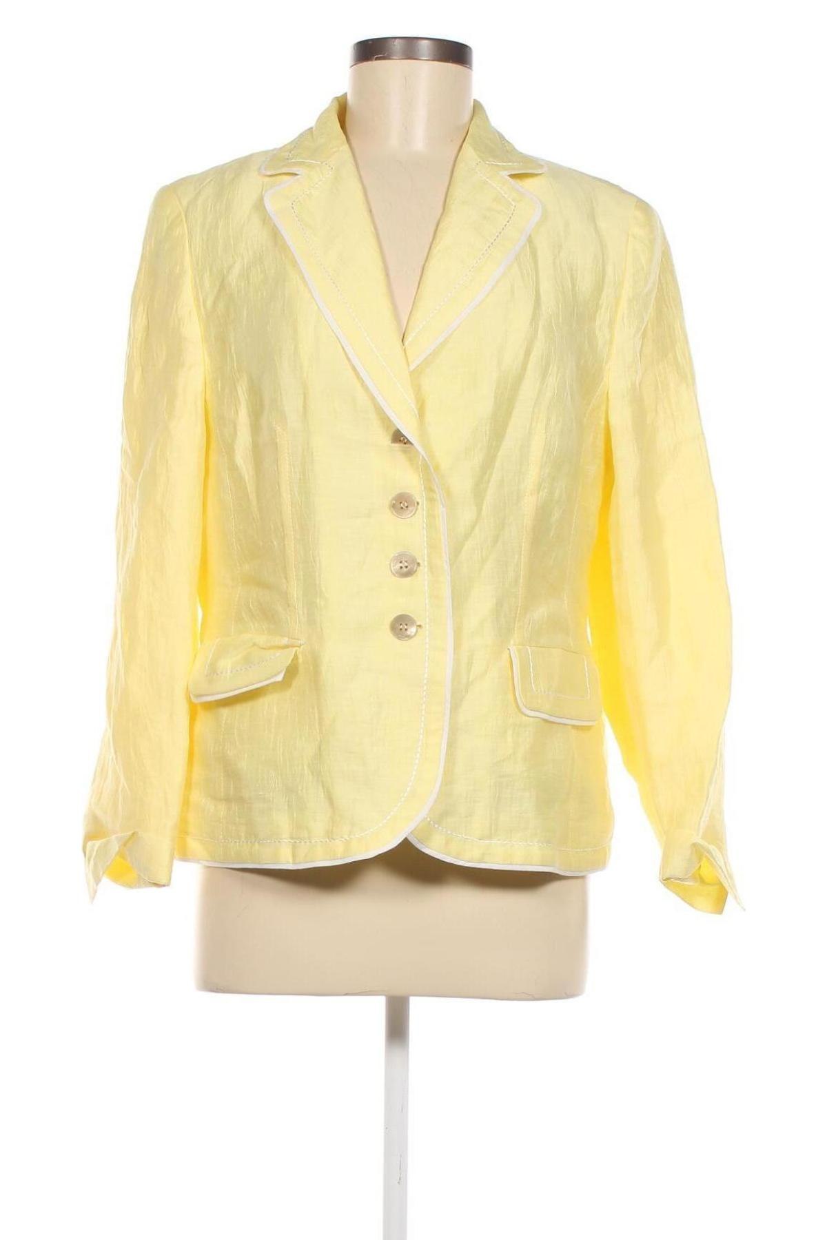 Γυναικείο σακάκι Walbusch, Μέγεθος M, Χρώμα Κίτρινο, Τιμή 50,10 €