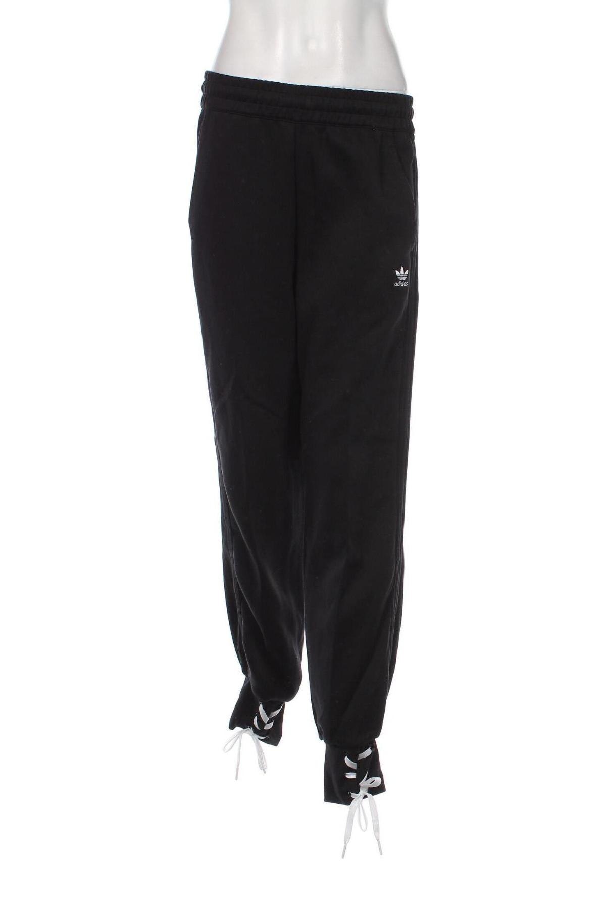Pantaloni trening de femei Adidas Originals, Mărime S, Culoare Negru, Preț 165,98 Lei