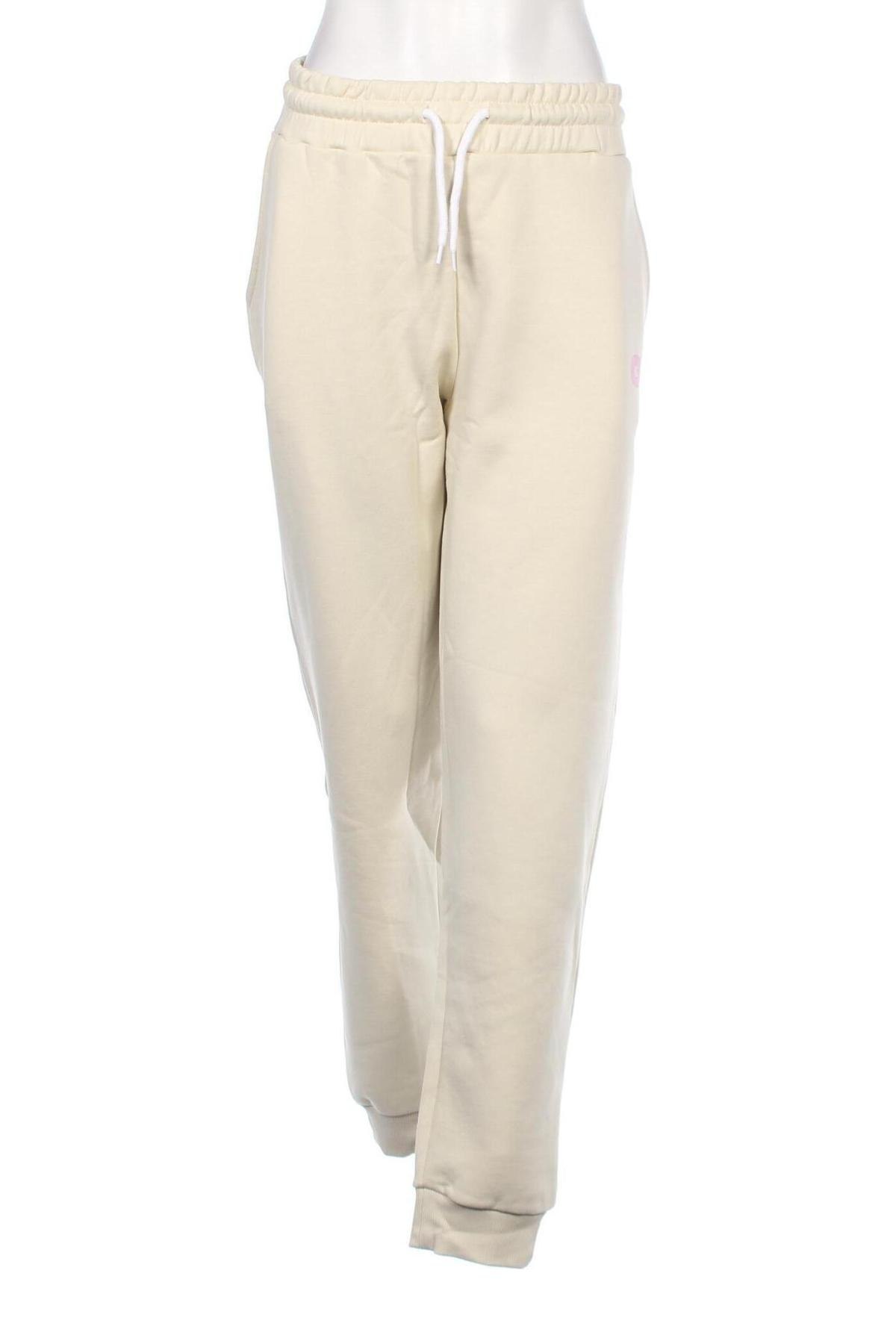 Γυναικείο αθλητικό παντελόνι Continu8, Μέγεθος XL, Χρώμα Εκρού, Τιμή 29,90 €