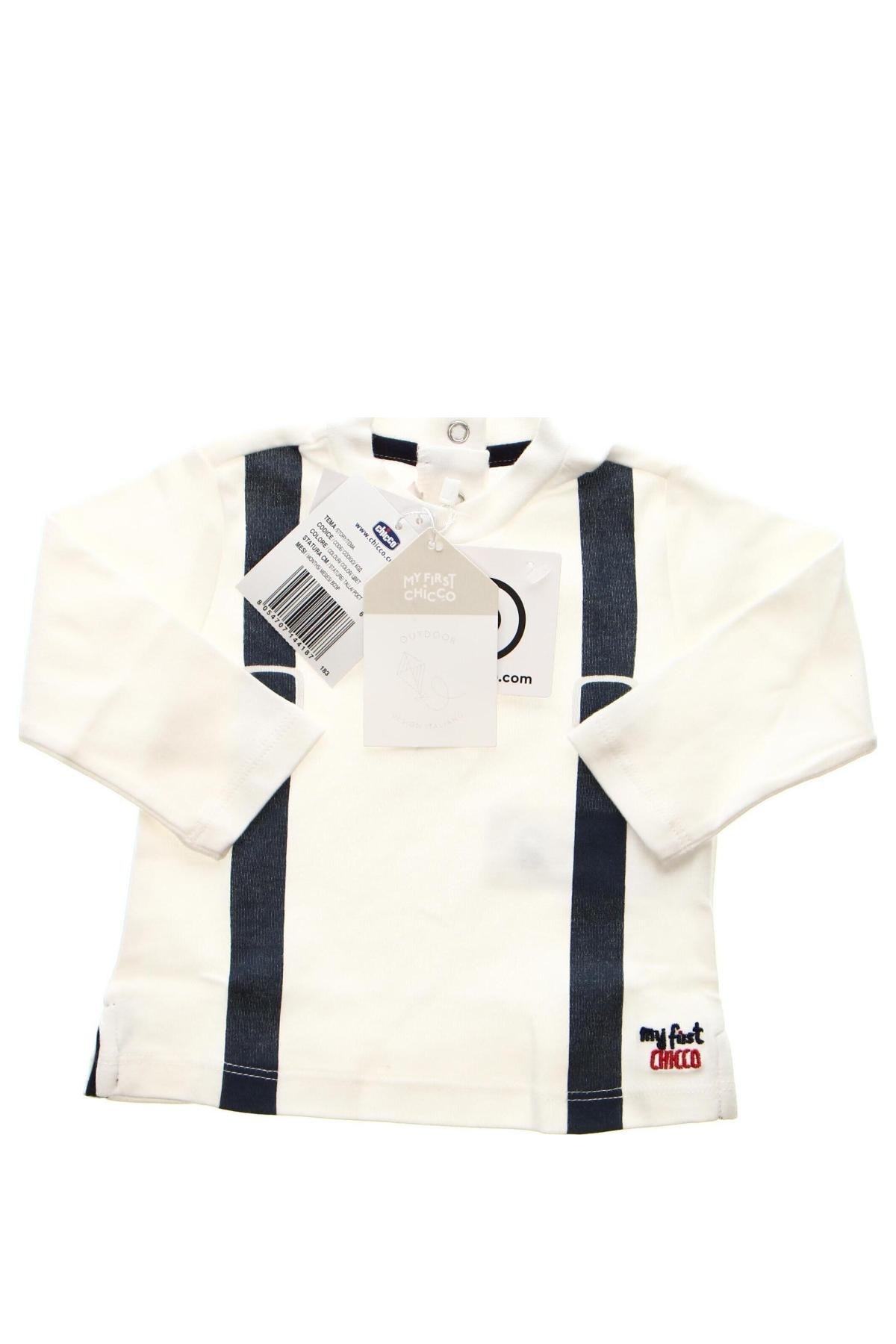 Bluză pentru copii Chicco, Mărime 3-6m/ 62-68 cm, Culoare Alb, Preț 102,63 Lei
