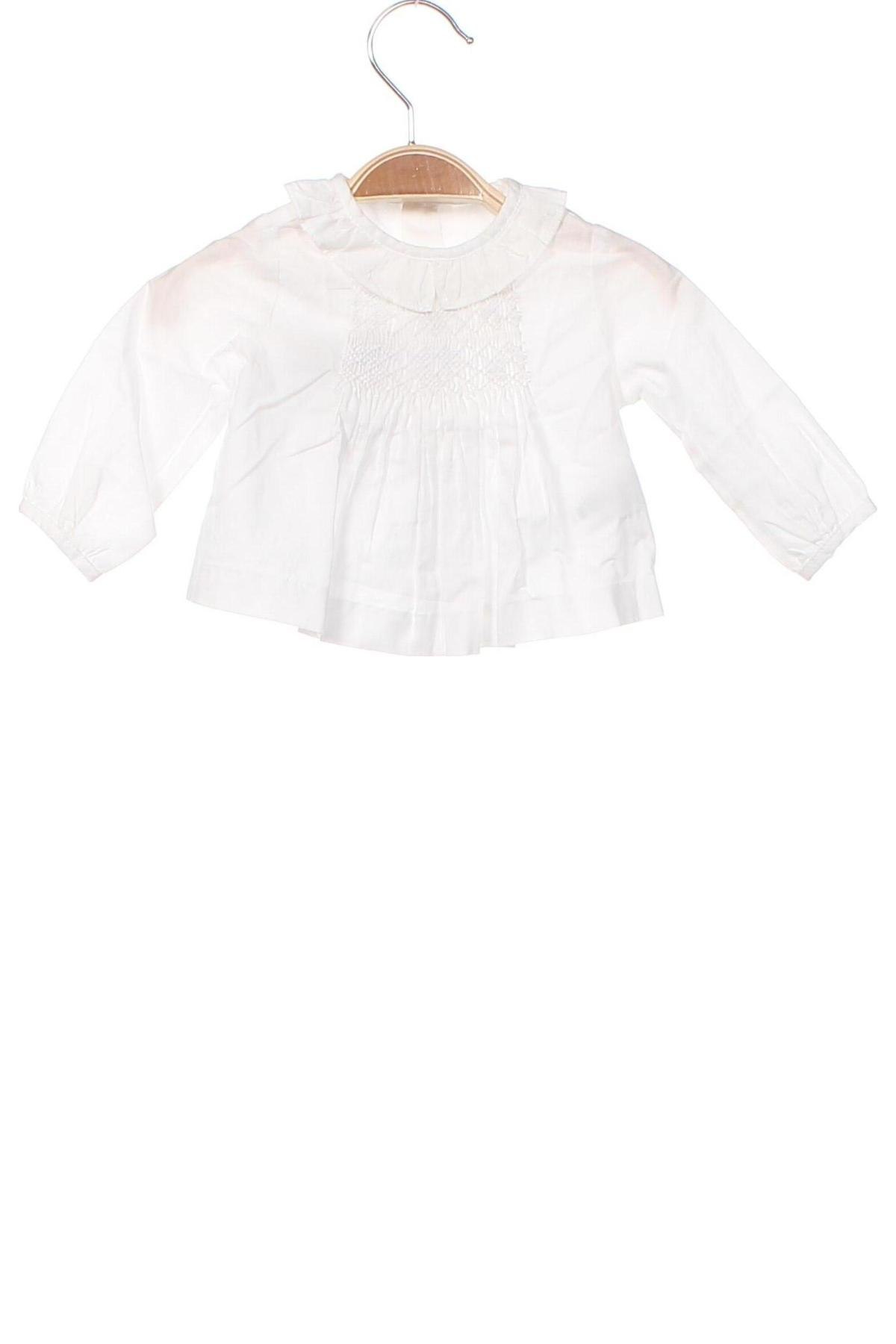 Παιδική μπλούζα Gocco, Μέγεθος 0-1m/ 50 εκ., Χρώμα Λευκό, Τιμή 5,61 €