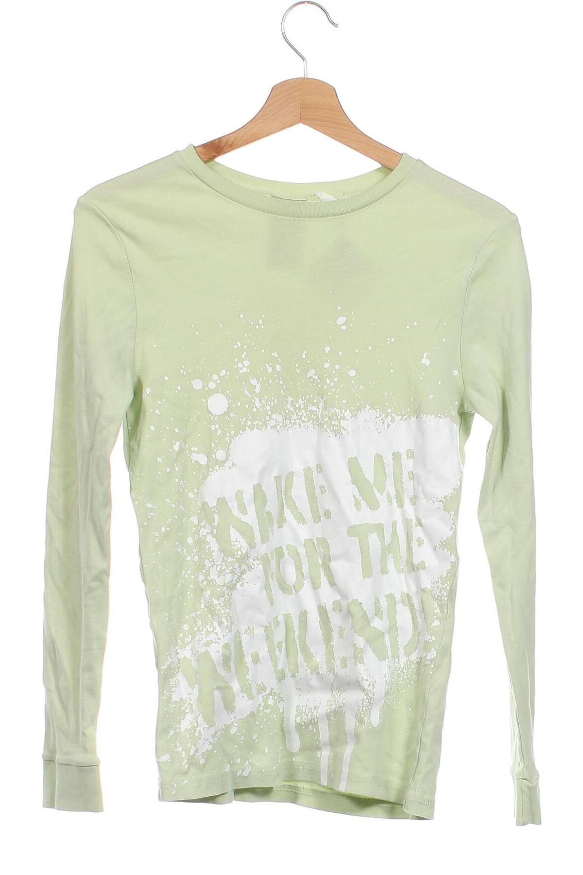 Παιδική μπλούζα H&M, Μέγεθος 12-13y/ 158-164 εκ., Χρώμα Πράσινο, Τιμή 4,00 €