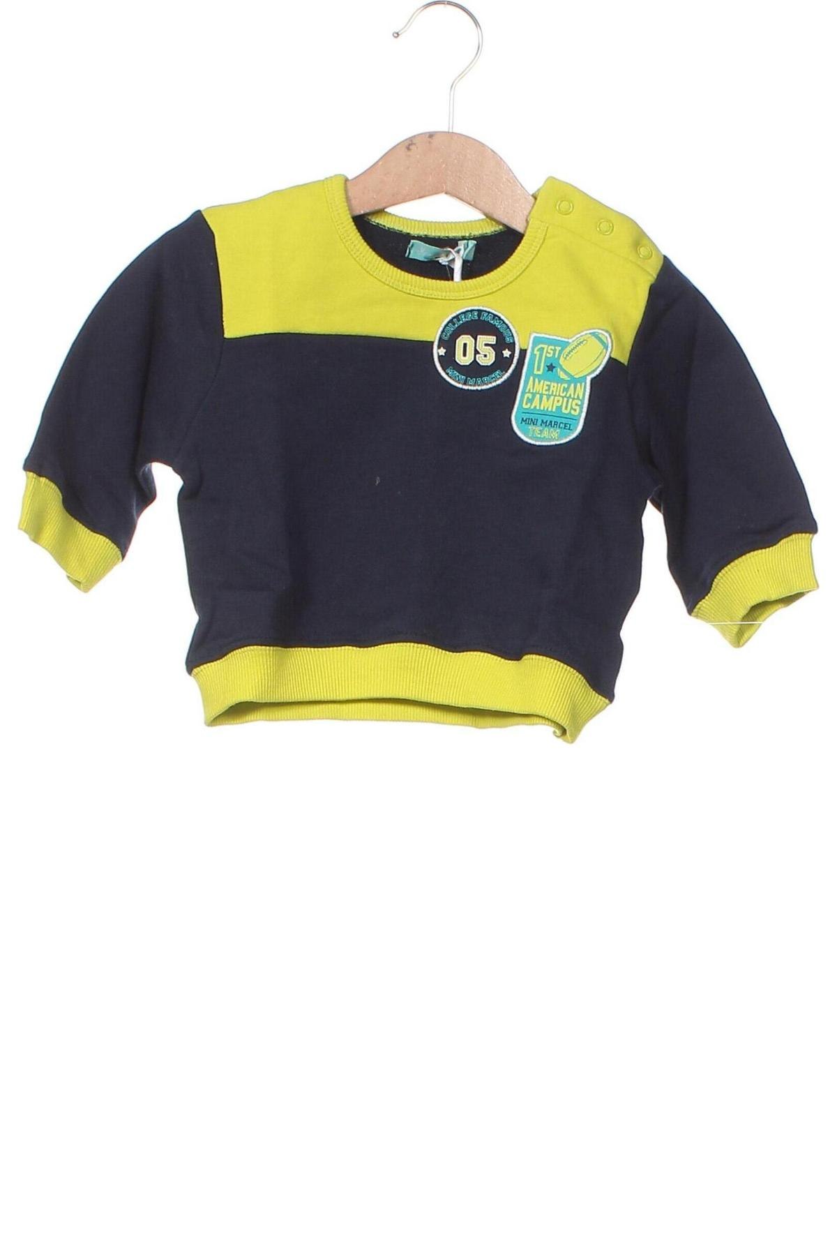 Bluză pentru copii Mini Marcel, Mărime 9-12m/ 74-80 cm, Culoare Albastru, Preț 28,00 Lei