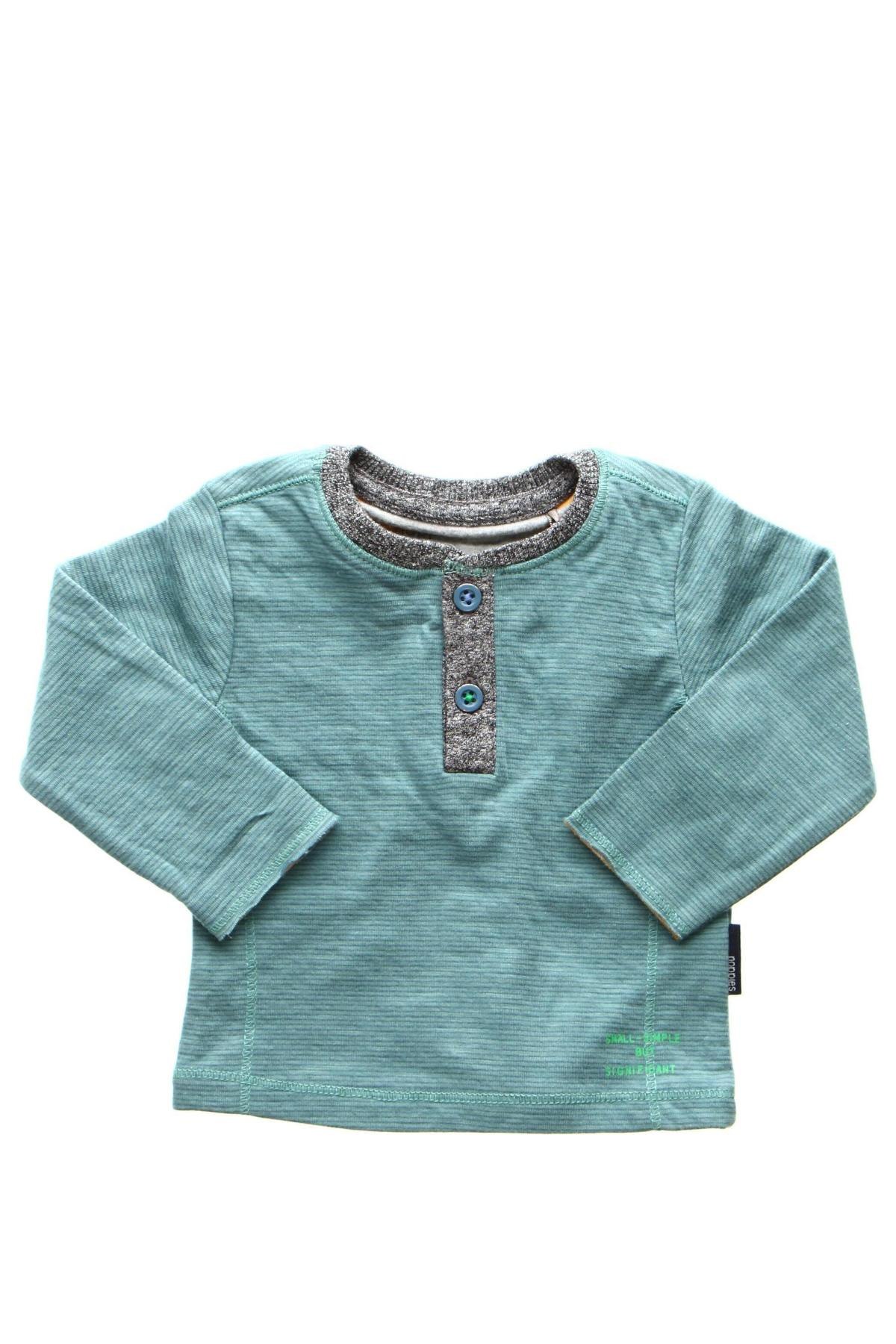 Kinder Shirt Noppies, Größe 1-2m/ 50-56 cm, Farbe Blau, Preis € 4,56