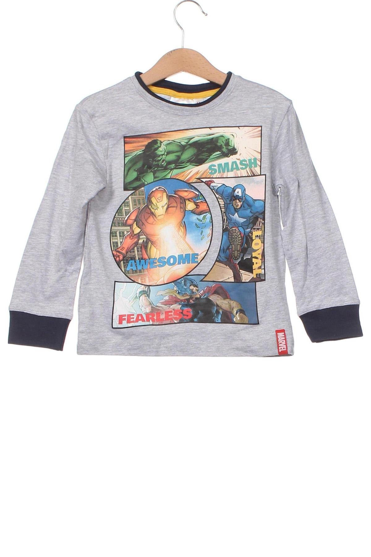 Kinder Shirt Sun City, Größe 3-4y/ 104-110 cm, Farbe Grau, Preis 18,56 €