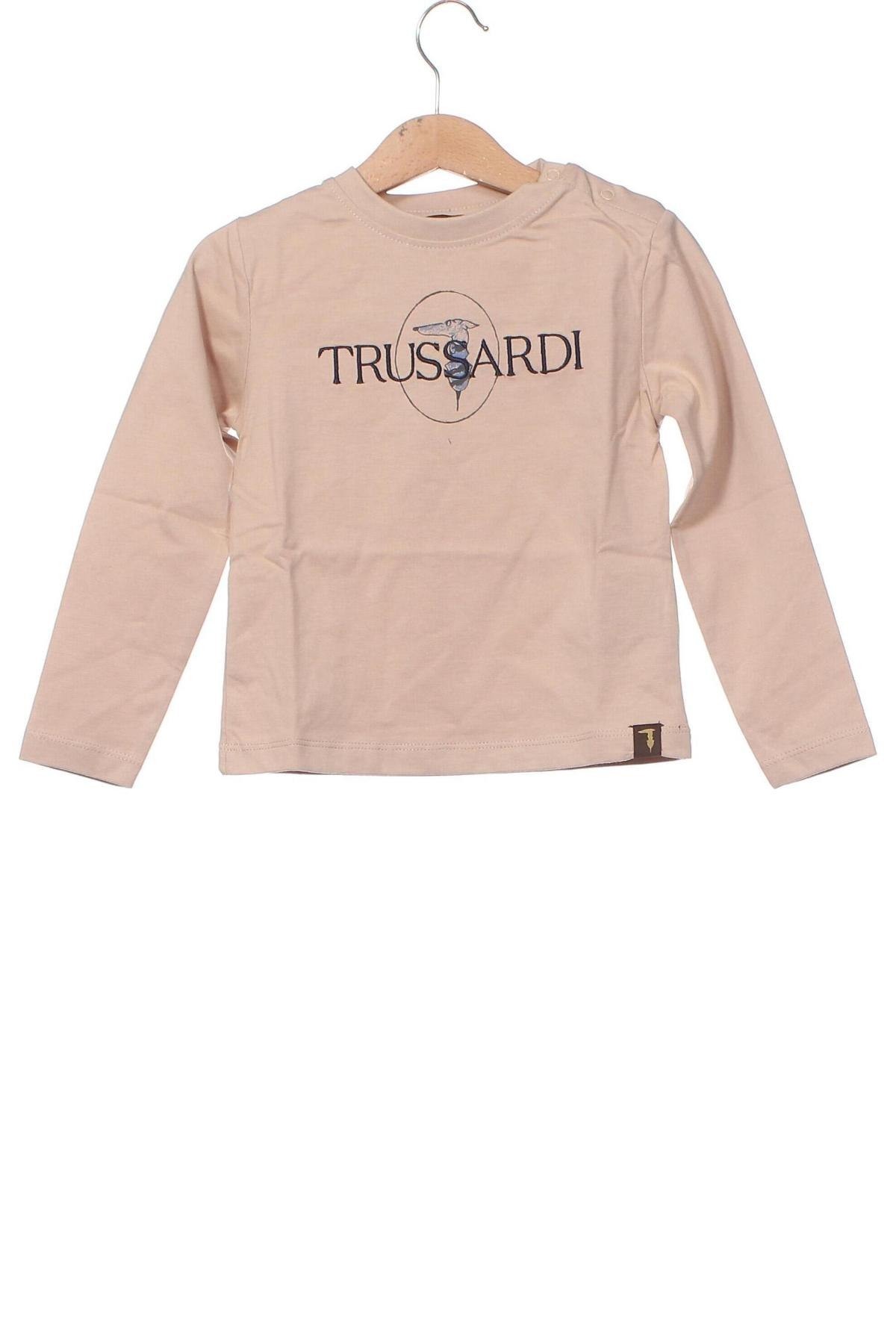 Bluză pentru copii Trussardi, Mărime 2-3y/ 98-104 cm, Culoare Bej, Preț 159,26 Lei