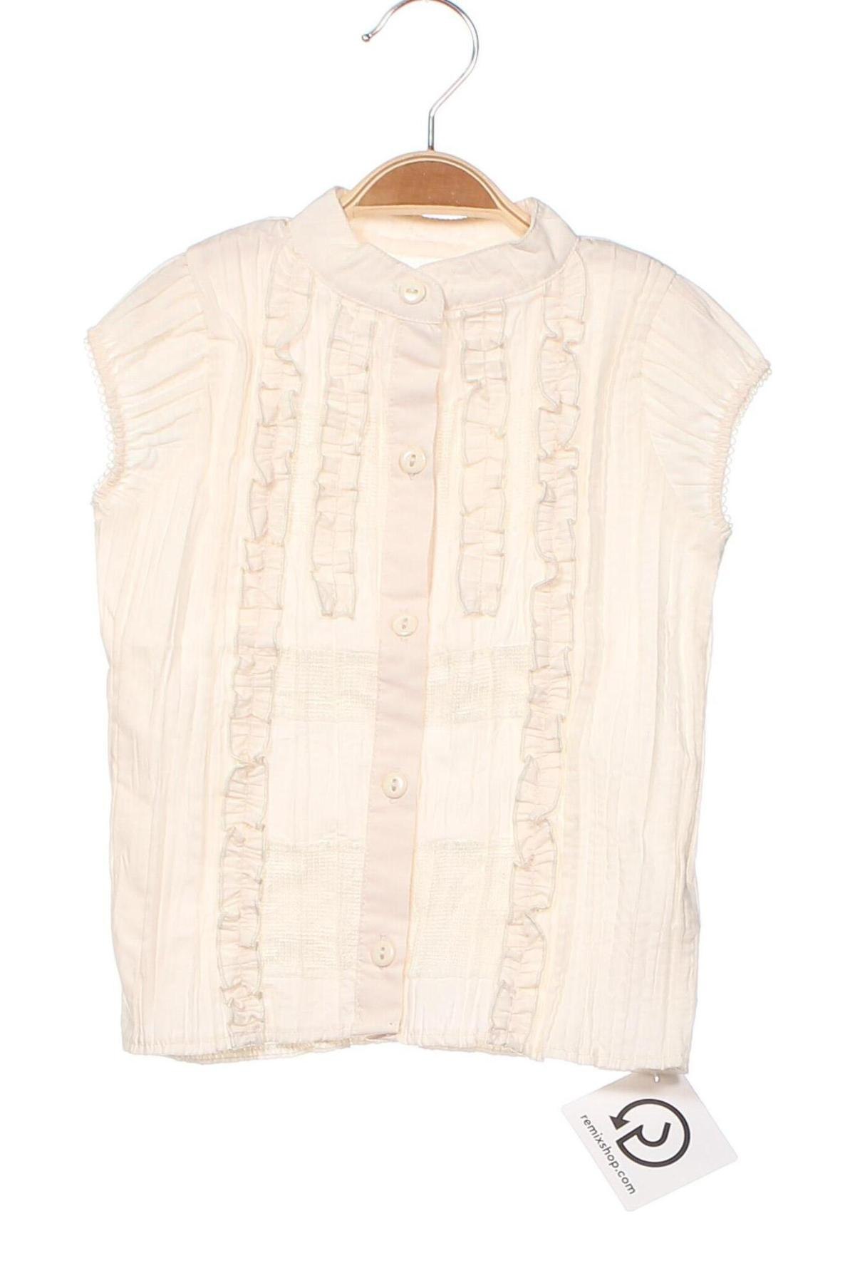 Παιδικό πουκάμισο, Μέγεθος 3-4y/ 104-110 εκ., Χρώμα Εκρού, Τιμή 5,28 €