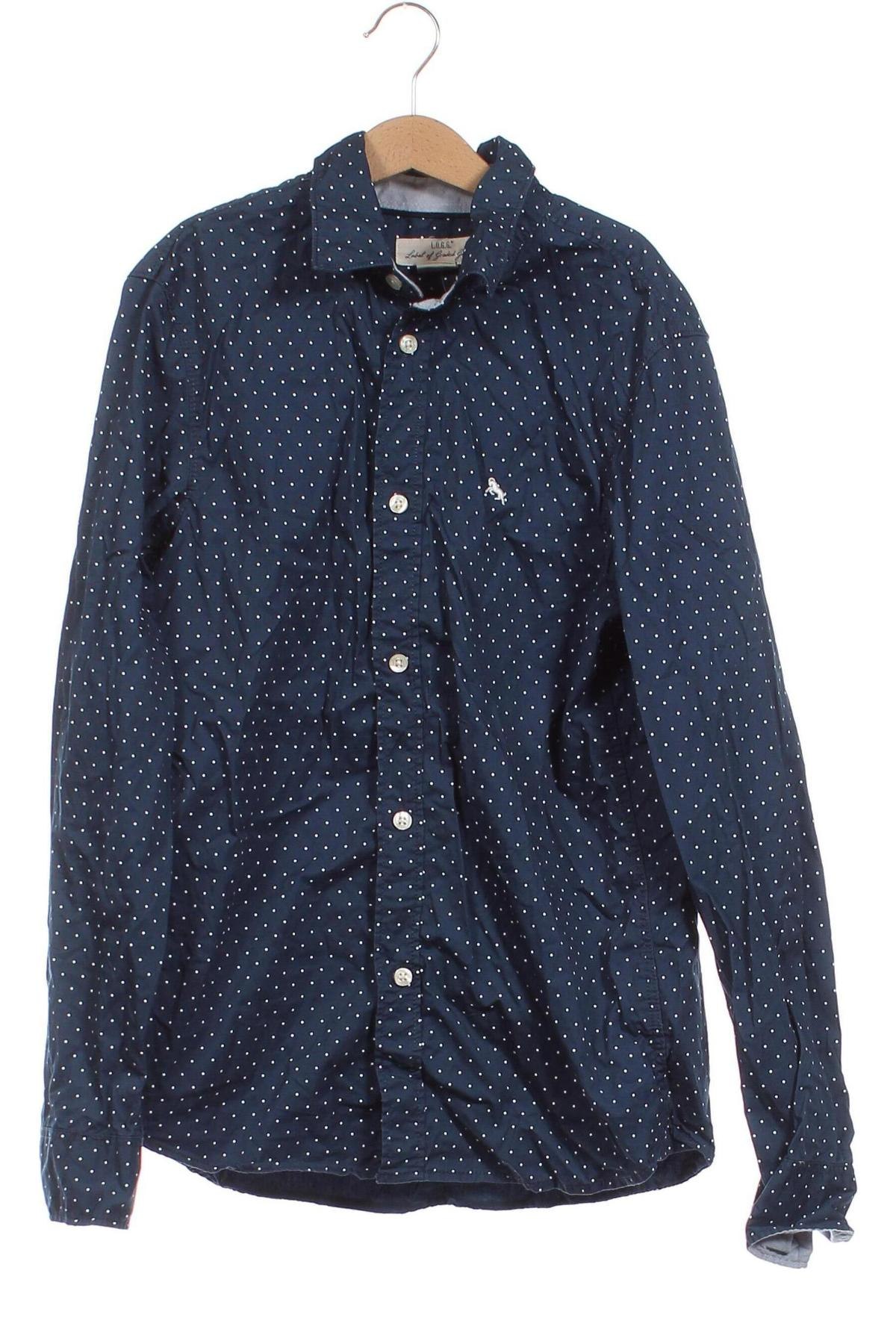 Παιδικό πουκάμισο H&M L.O.G.G., Μέγεθος 11-12y/ 152-158 εκ., Χρώμα Μπλέ, Τιμή 22,27 €
