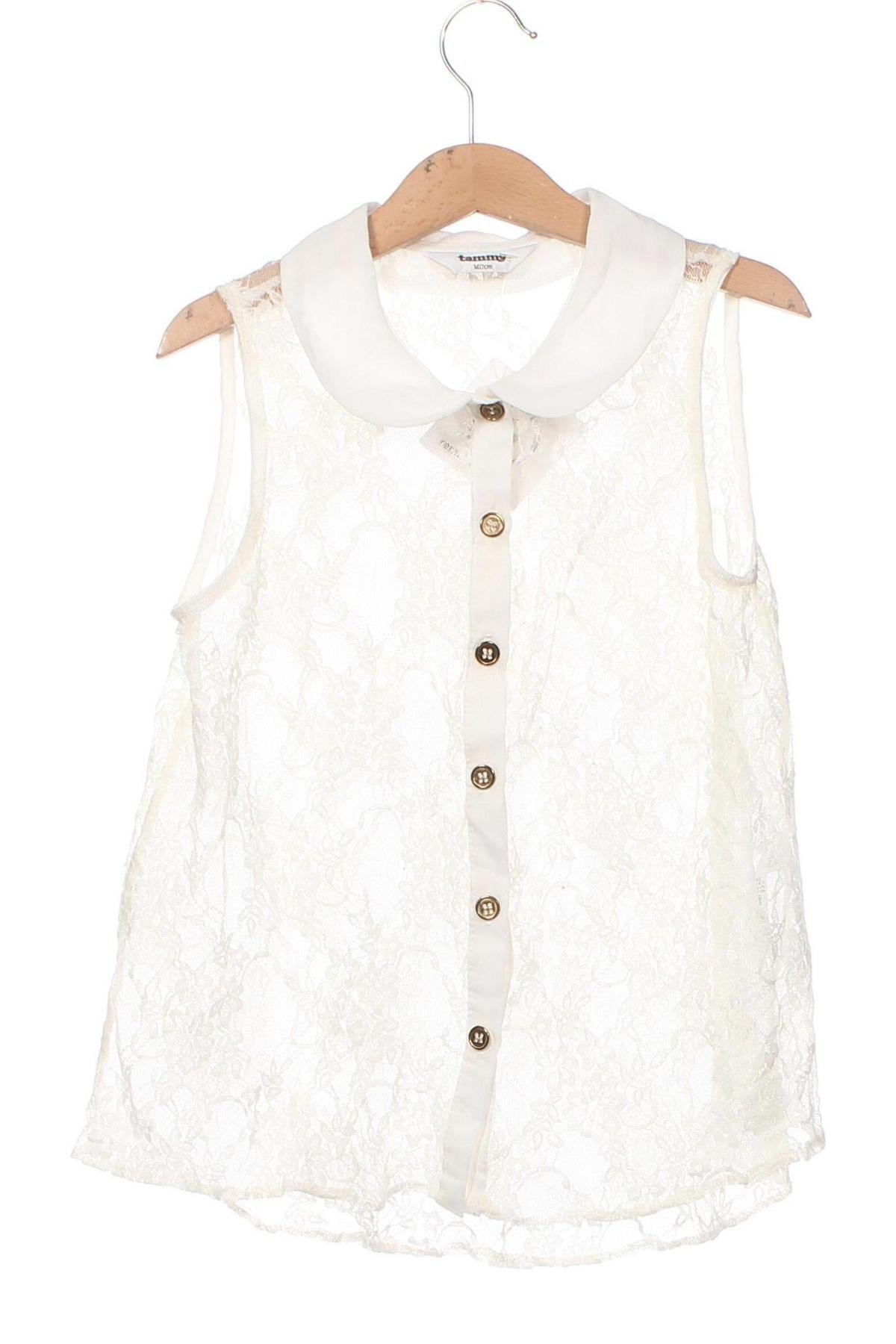 Kinderhemd Tammy, Größe 8-9y/ 134-140 cm, Farbe Weiß, Preis € 4,49
