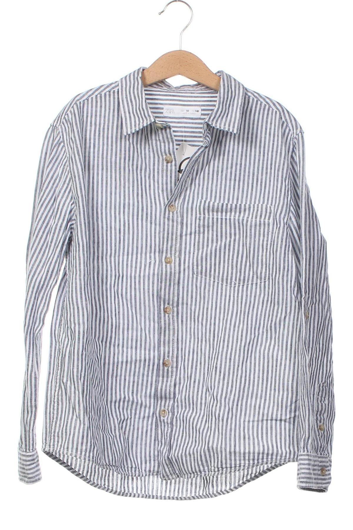 Kinderhemd Zara, Größe 9-10y/ 140-146 cm, Farbe Mehrfarbig, Preis 8,70 €
